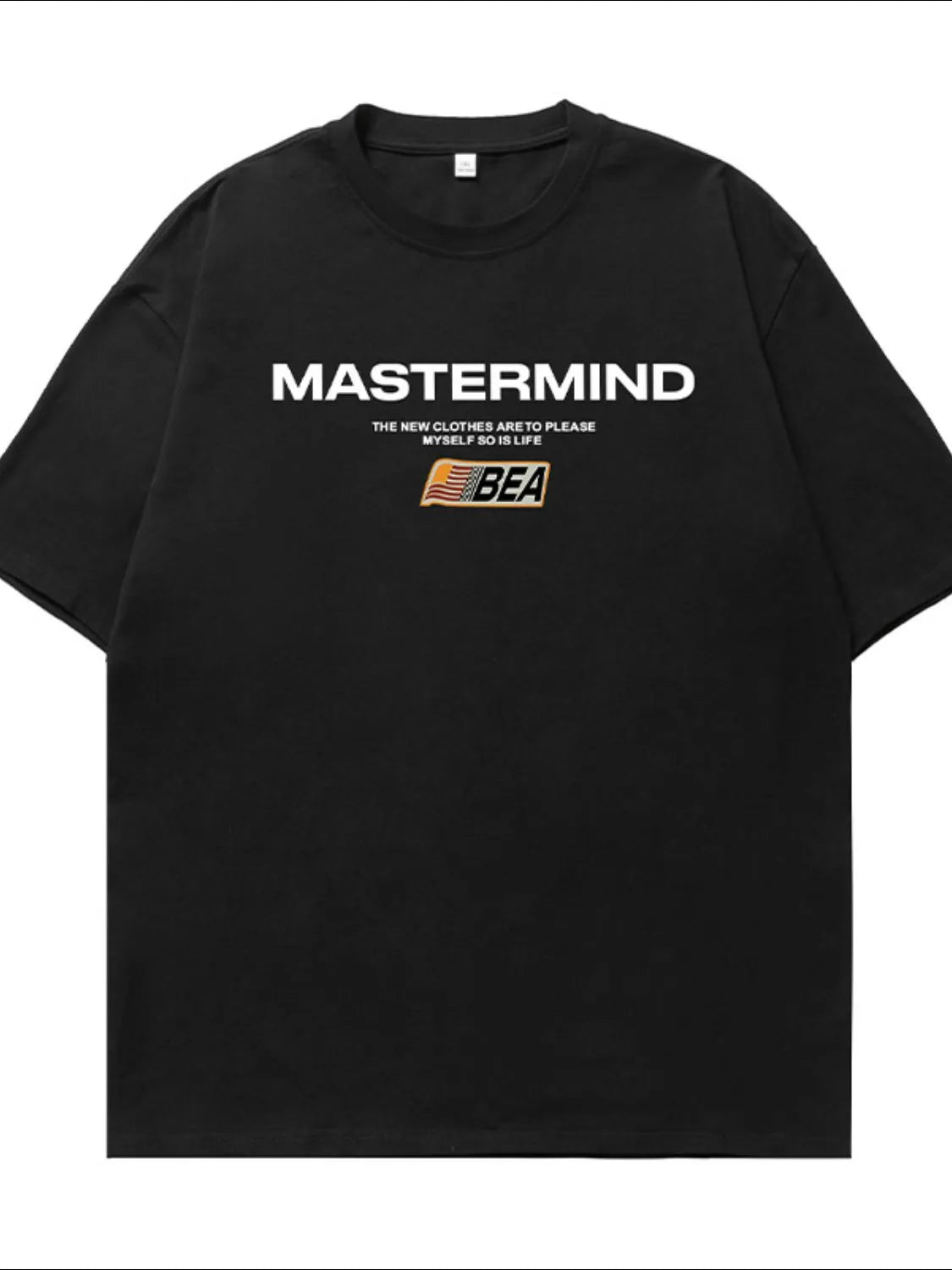 Men's Full Size Round Neck Half Sleeve T-Shirt Plus Size - Premium Men's T Shirt from Trendsi - Just $26.12! Shop now at Handbags Specialist Headquarter