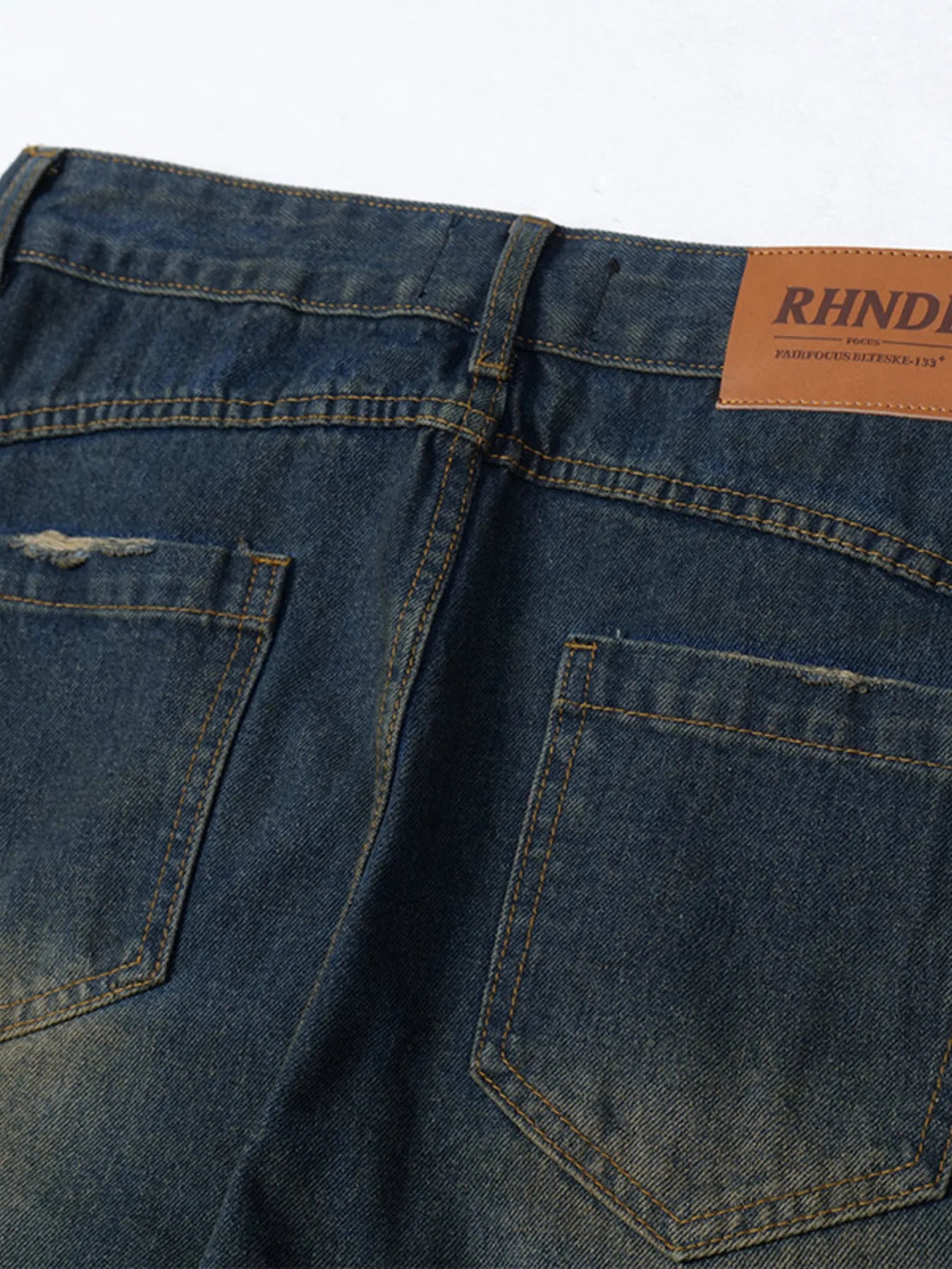 Men's Wide Leg Balloon Denim Jeans - Premium Women / Jeans & Denim from Trendsi - Just $86.99! Shop now at Handbags Specialist Headquarter