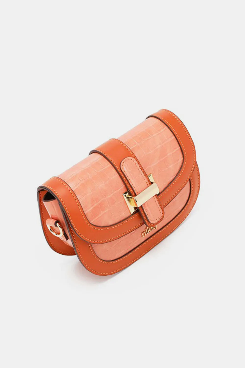 Nicole Lee USA Croc Embossed Crossbody Bag - Premium Crossbody Bag from Trendsi - Just $24.99! Shop now at Handbags Specialist Headquarter