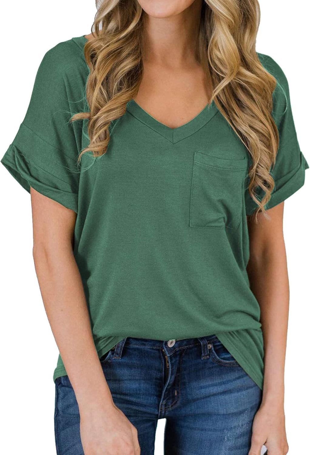 Best Casual V - neck tee for women 2025 - Handbags Specialist Headquarter