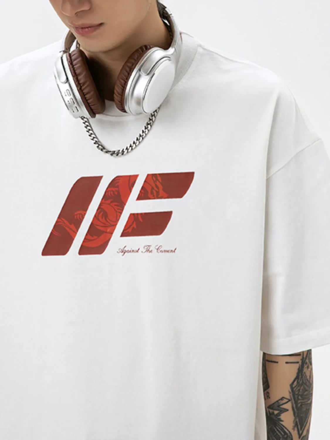 Men's Plus Size Round Neck Half Sleeve T-Shirt - Premium Men's T Shirt from Trendsi - Just $26.12! Shop now at Handbags Specialist Headquarter