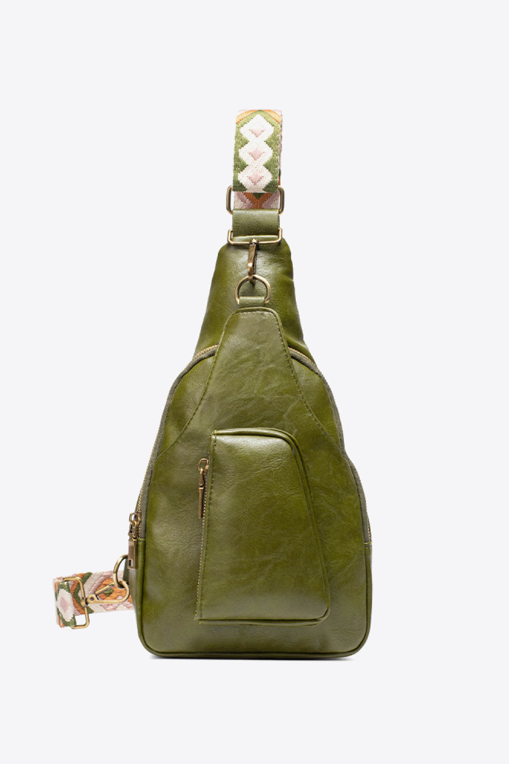 All The Feels PU Leather Sling Bag - Premium Crossbody Bag from Trendsi - Just $38.99! Shop now at Handbags Specialist Headquarter