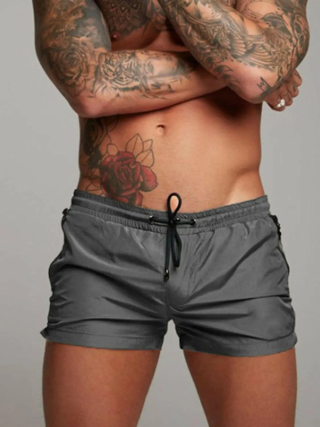 Men's Drawstring Active Shorts.