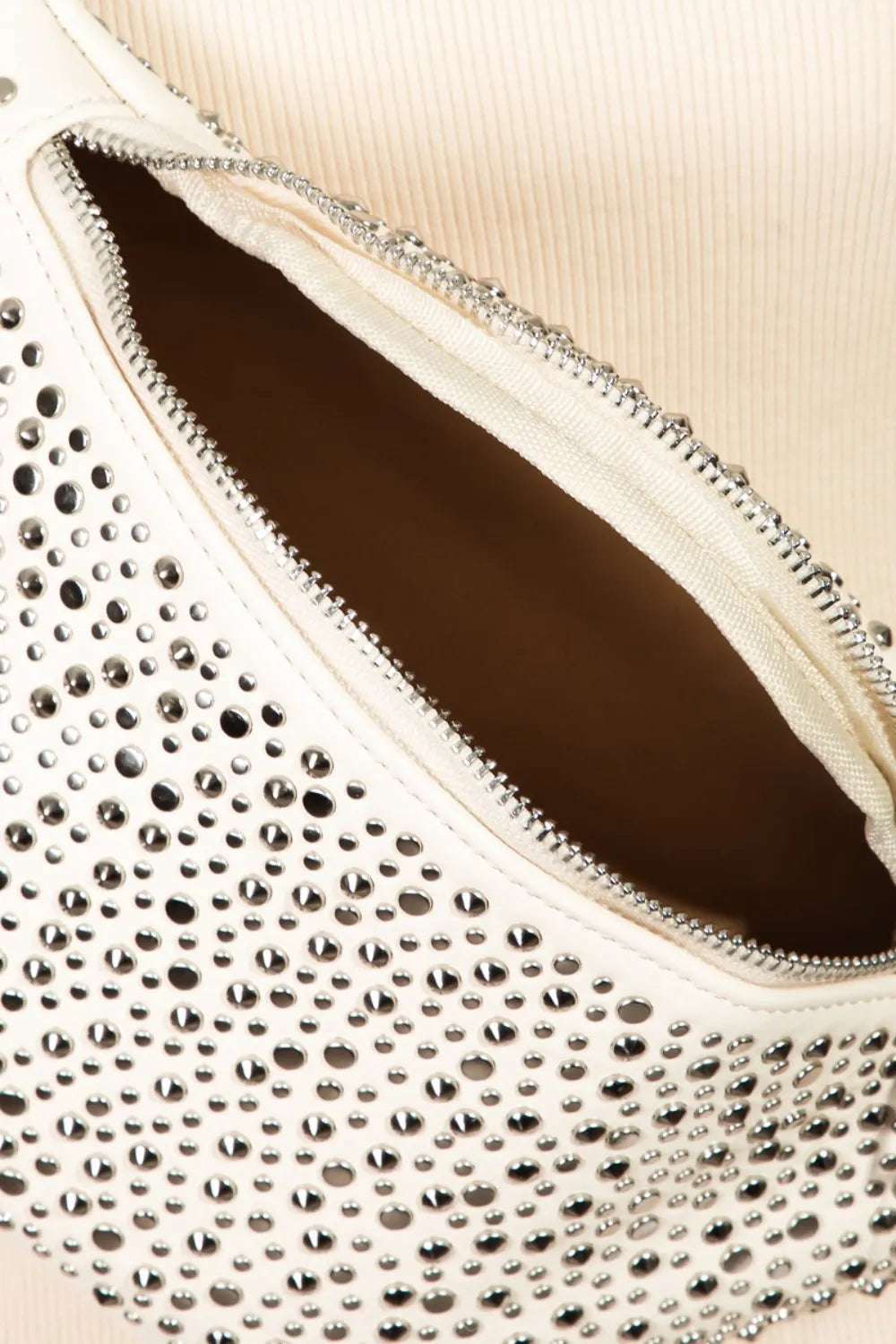 Fame Studded Crossbody Bag - Premium Crossbody Bag from Trendsi - Just $38.99! Shop now at Handbags Specialist Headquarter