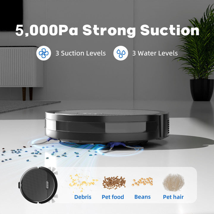 PetPro CleanBot: 3-in-1 Vacuum & Mop Master