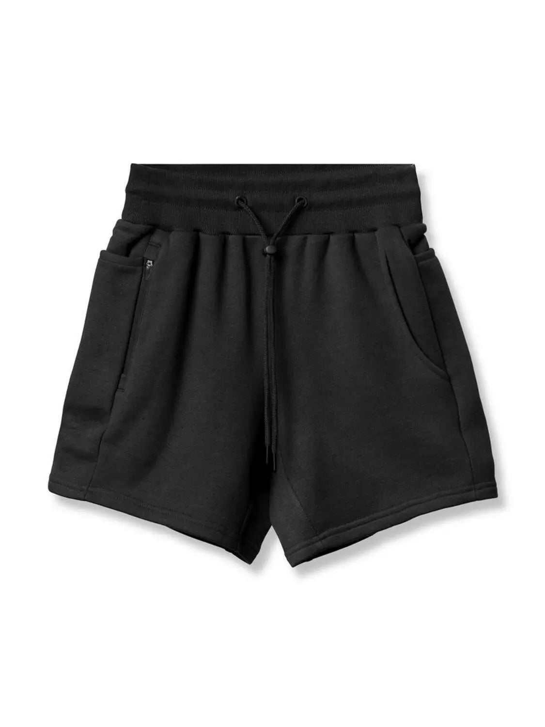 Men's Plus Size Drawstring High Waist Active Shorts.