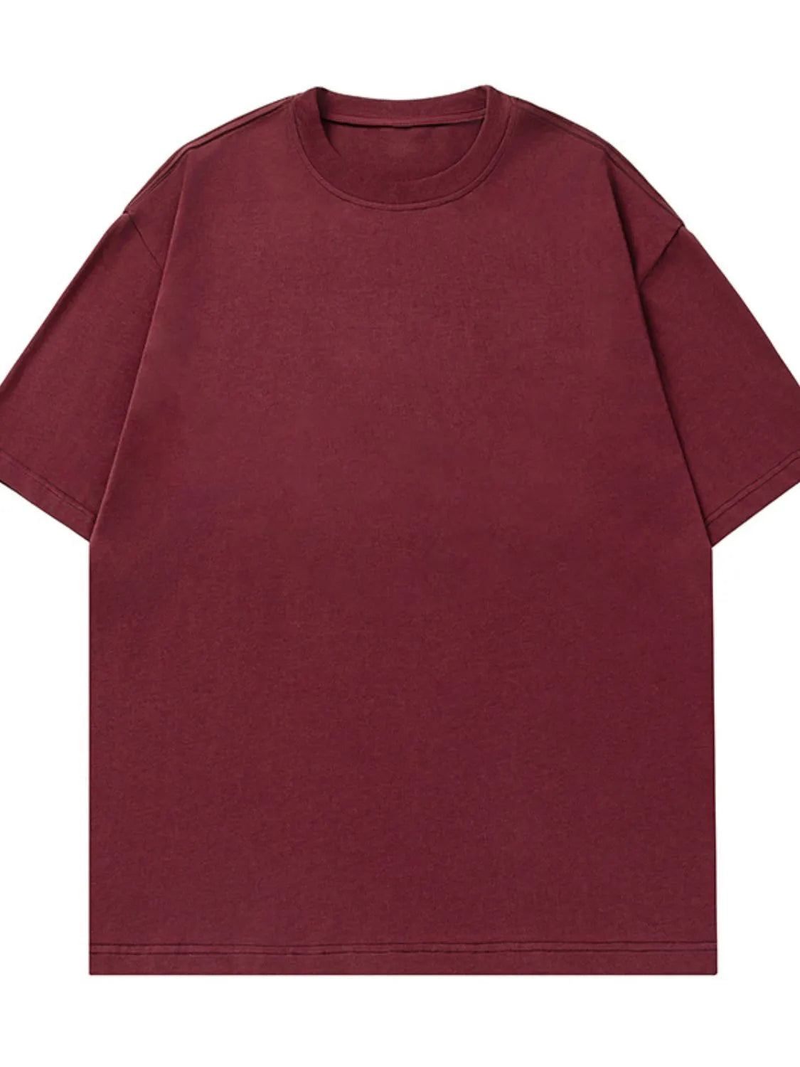 Men's Plus Size Round Neck Half Sleeve T-Shirt - Premium Men's T Shirt from Trendsi - Just $22.60! Shop now at Handbags Specialist Headquarter