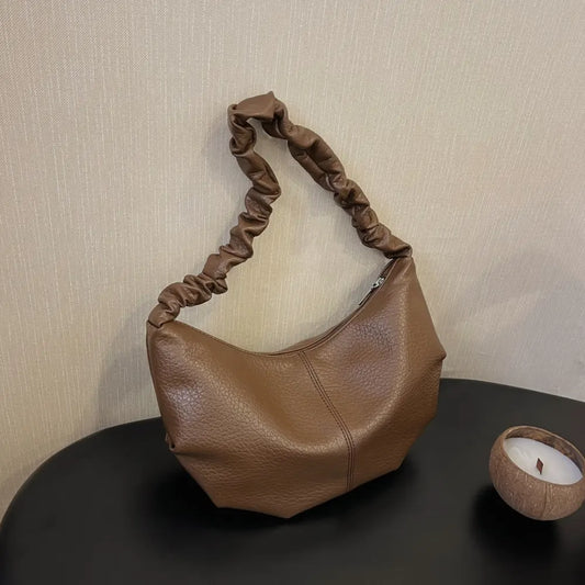 PU Leather Shoulder Bag - Premium handbags from Trendsi - Just $23.99! Shop now at Handbags Specialist Headquarter
