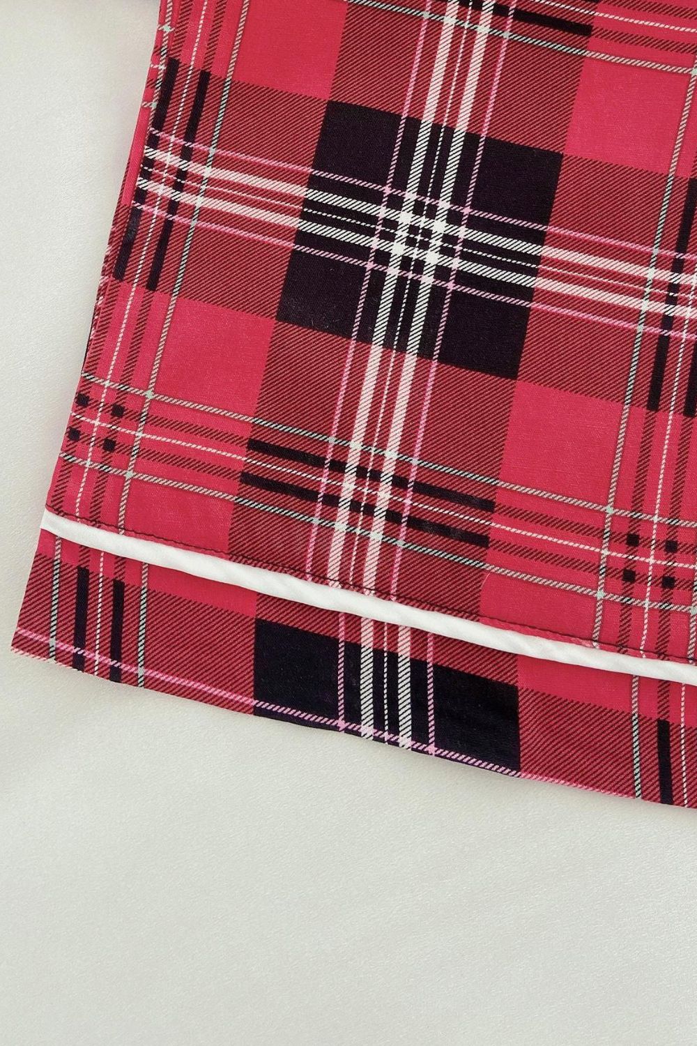 Plaid Tied Loungewear Pants - Premium from Trendsi - Just $29.99! Shop now at Handbags Specialist Headquarter