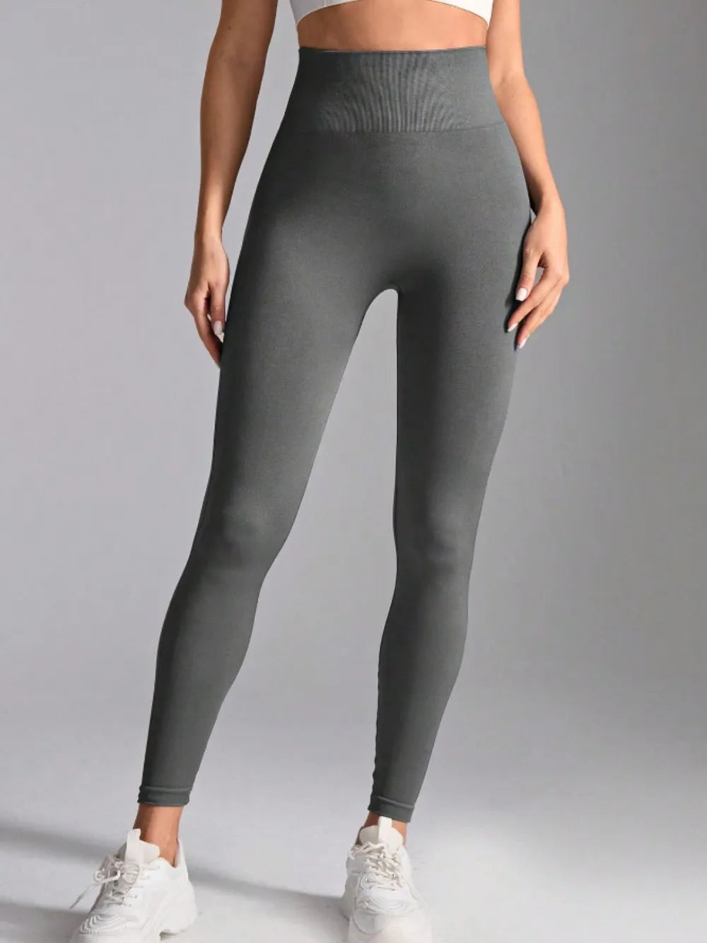 High Waist Active Leggings - Premium Leggings from Trendsi - Just $34.62! Shop now at Handbags Specialist Headquarter