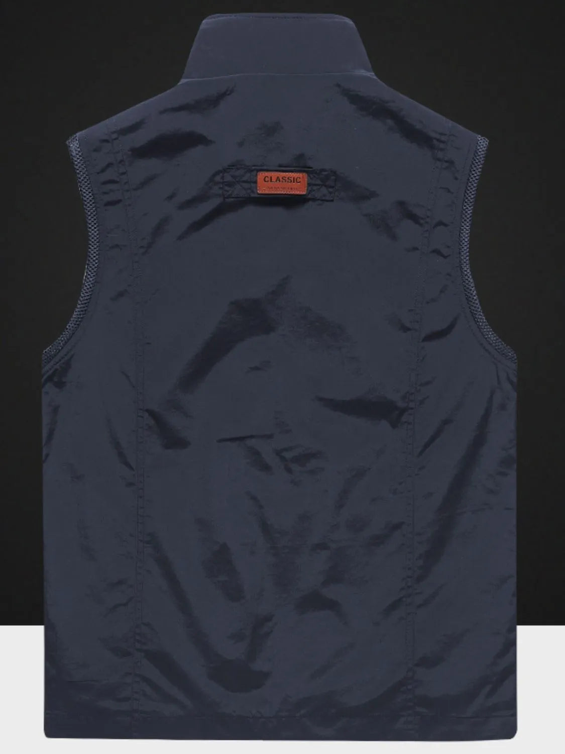 Men's Plus Size Zip Up Vest with Pockets - Premium Men's Zip Up Vest from Trendsi - Just $72.78! Shop now at Handbags Specialist Headquarter