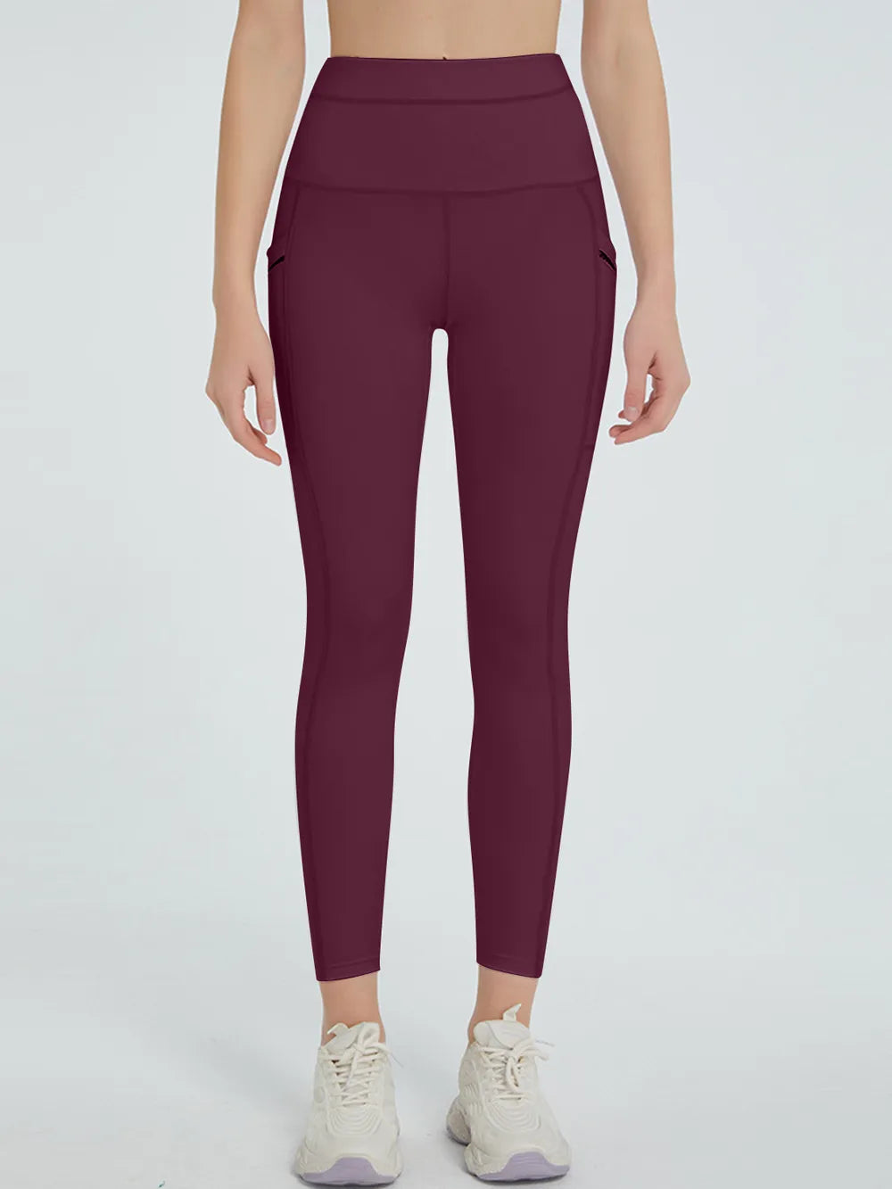 High Waist Active Leggings - Premium Leggings from Trendsi - Just $43.35! Shop now at Handbags Specialist Headquarter