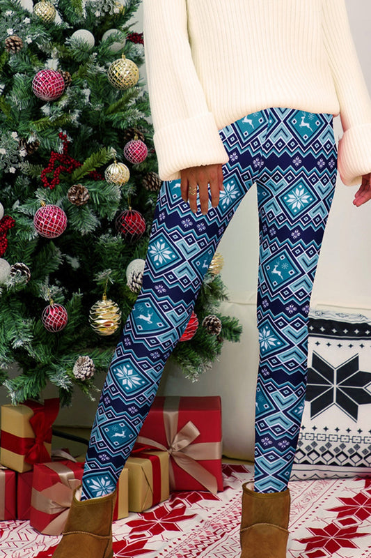 Full Size Geometric Leggings - Premium Leggings from Trendsi - Just $47.58! Shop now at Handbags Specialist Headquarter