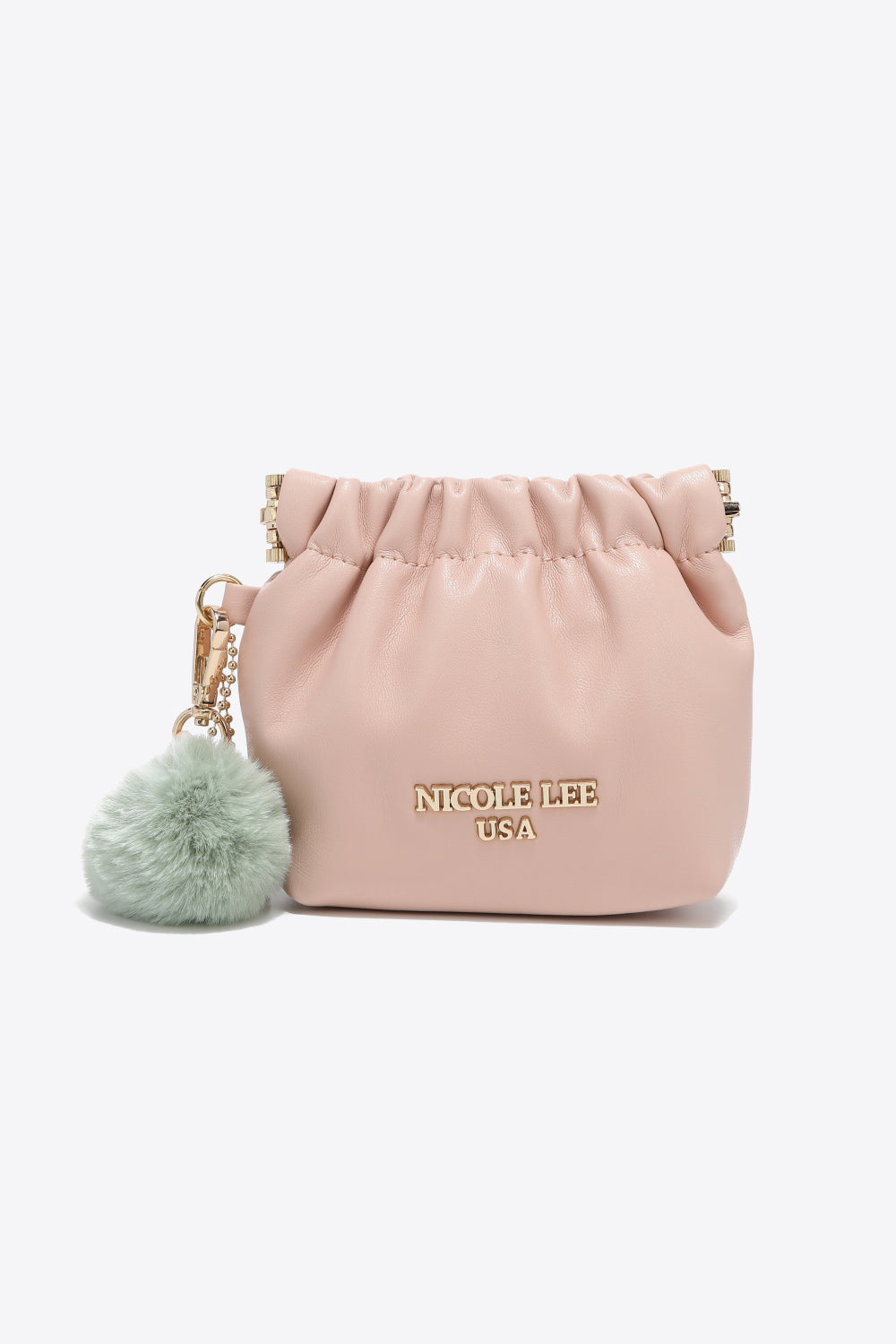 Nicole Lee USA Faux Leather Pouch - Premium Handbags from Trendsi - Just $22.99! Shop now at Handbags Specialist Headquarter
