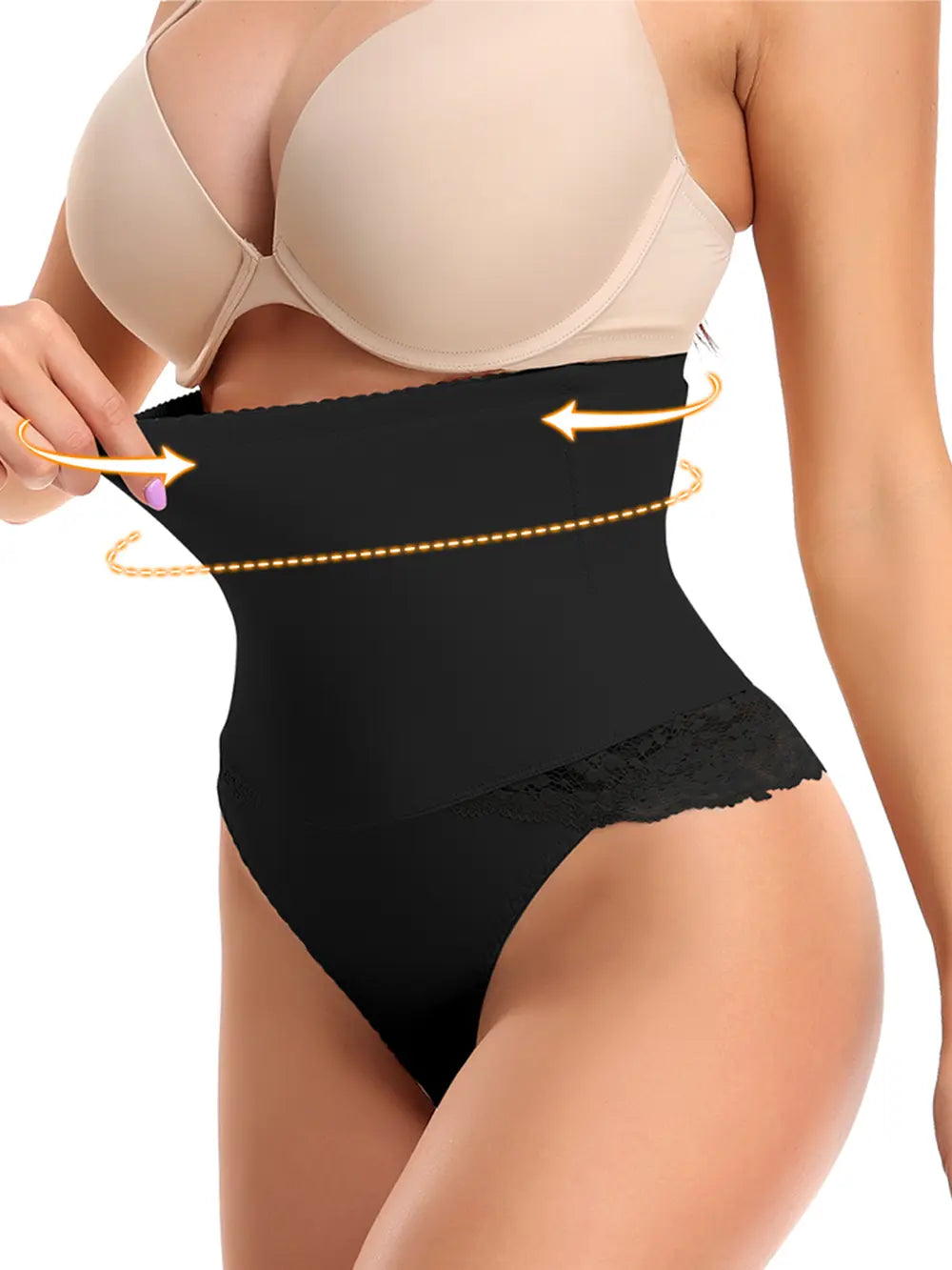 Full Size Lace Detail Shaping Shorts - Premium Bottoms from Trendsi - Just $29.99! Shop now at Handbags Specialist Headquarter