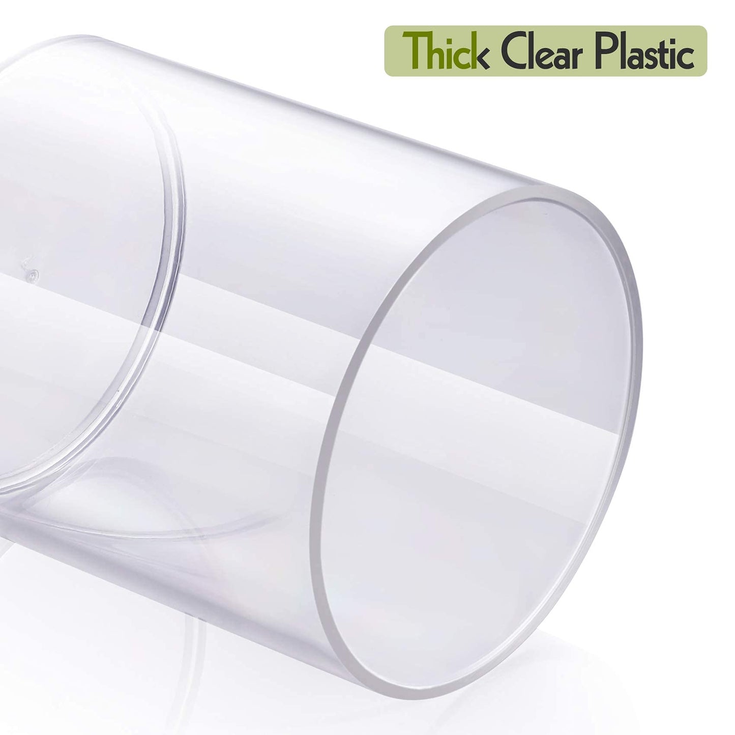 Clear Acrylic Qtip Dispenser Set - 4 Pack - Handbags Specialist Headquarter