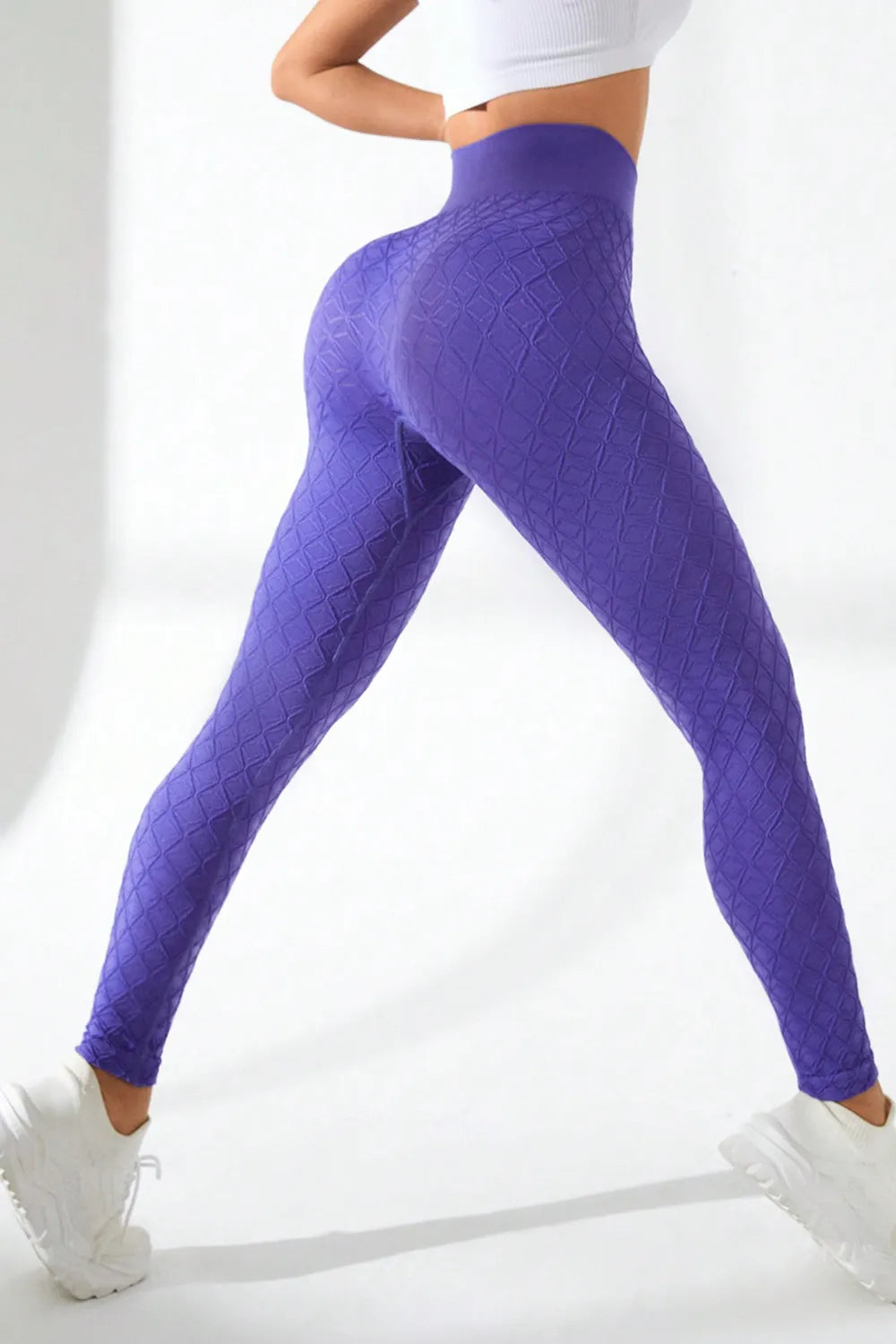 High Waist Active Leggings - Premium Leggings from Trendsi - Just $32.31! Shop now at Handbags Specialist Headquarter