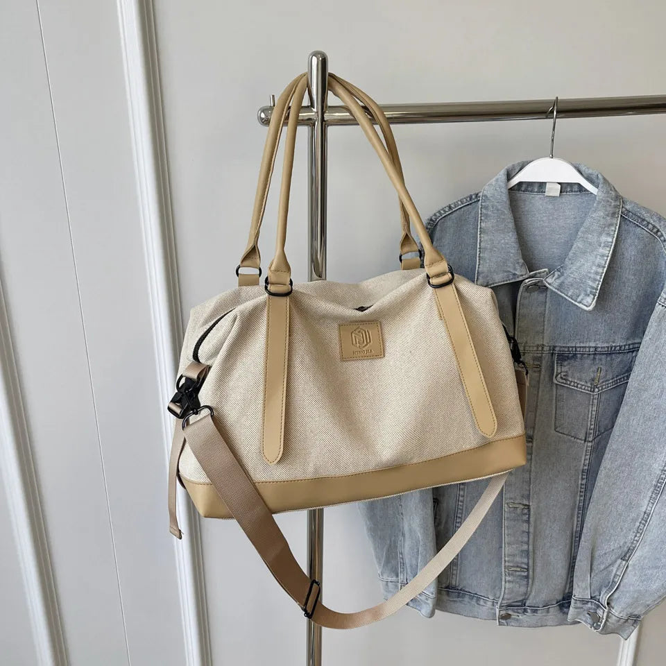Contrast Travel Bag - Premium travel-bag from Trendsi - Just $44.99! Shop now at Handbags Specialist Headquarter