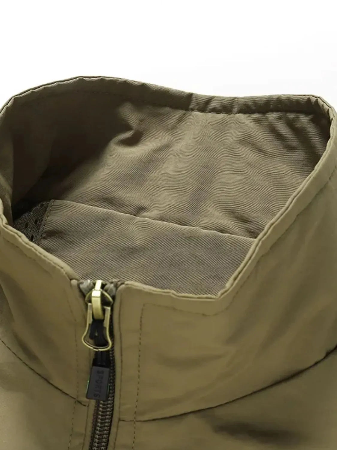 Men's Plus Size Zip Up Vest - Premium Men's Zip Up Vest from Trendsi - Just $66.60! Shop now at Handbags Specialist Headquarter