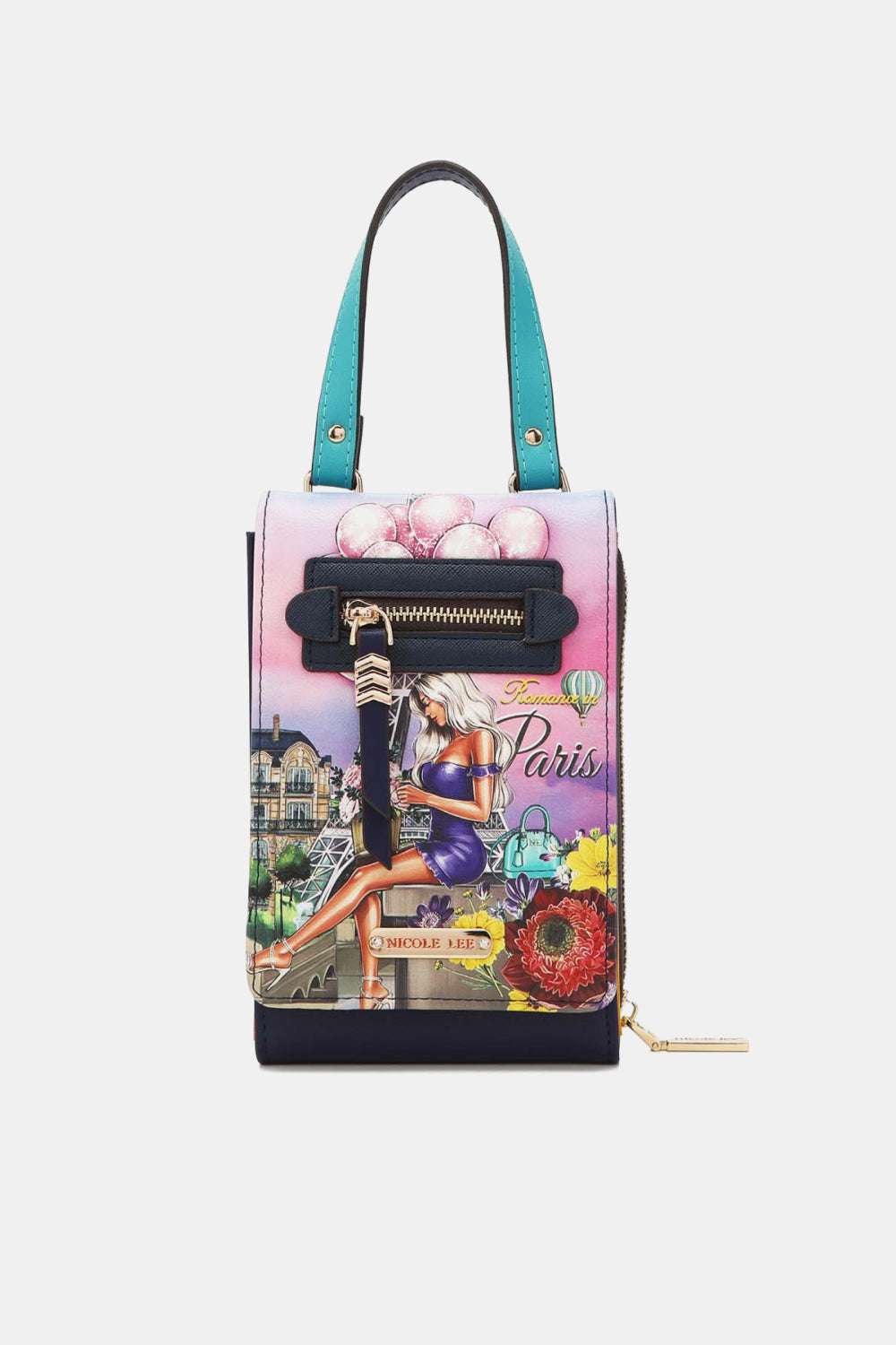 Nicole Lee USA Small Crossbody Wallet - Premium Wallet from Trendsi - Just $47.99! Shop now at Handbags Specialist Headquarter