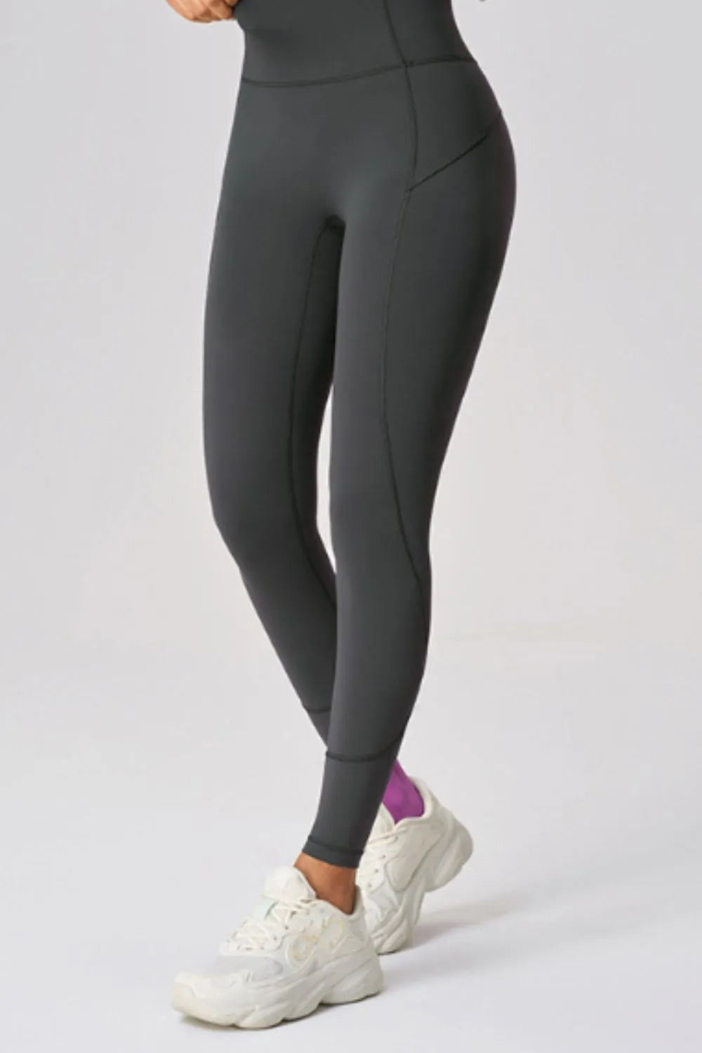High Waist Active Leggings - Premium Leggings from Trendsi - Just $68.28! Shop now at Handbags Specialist Headquarter