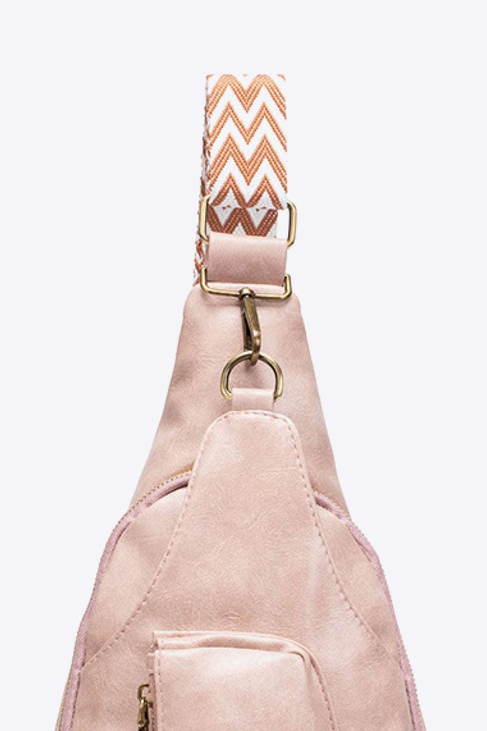 All The Feels PU Leather Sling Bag - Premium Crossbody Bag from Trendsi - Just $38.99! Shop now at Handbags Specialist Headquarter