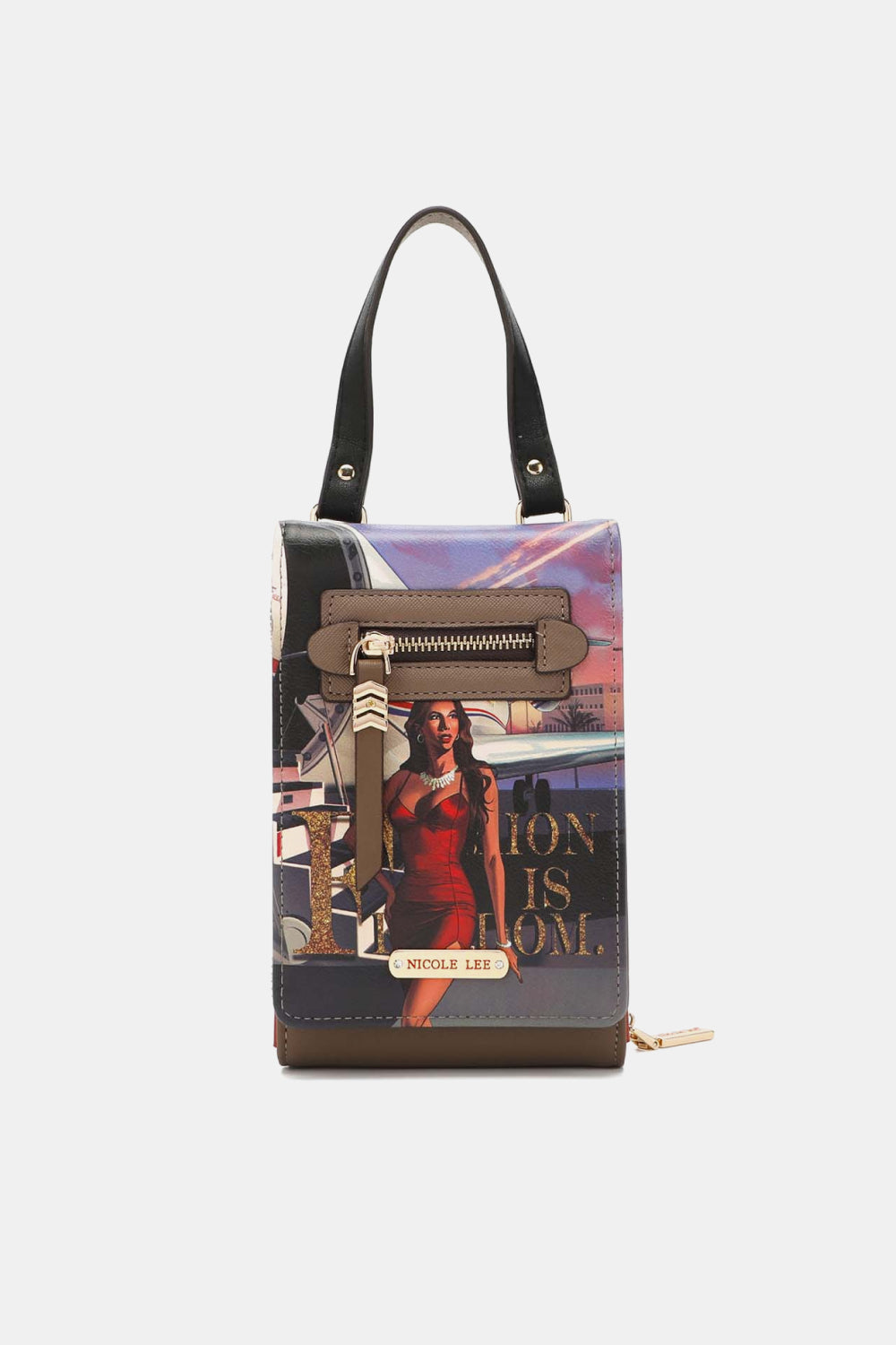 Nicole Lee USA Small Crossbody Wallet - Premium Wallet from Trendsi - Just $47.99! Shop now at Handbags Specialist Headquarter