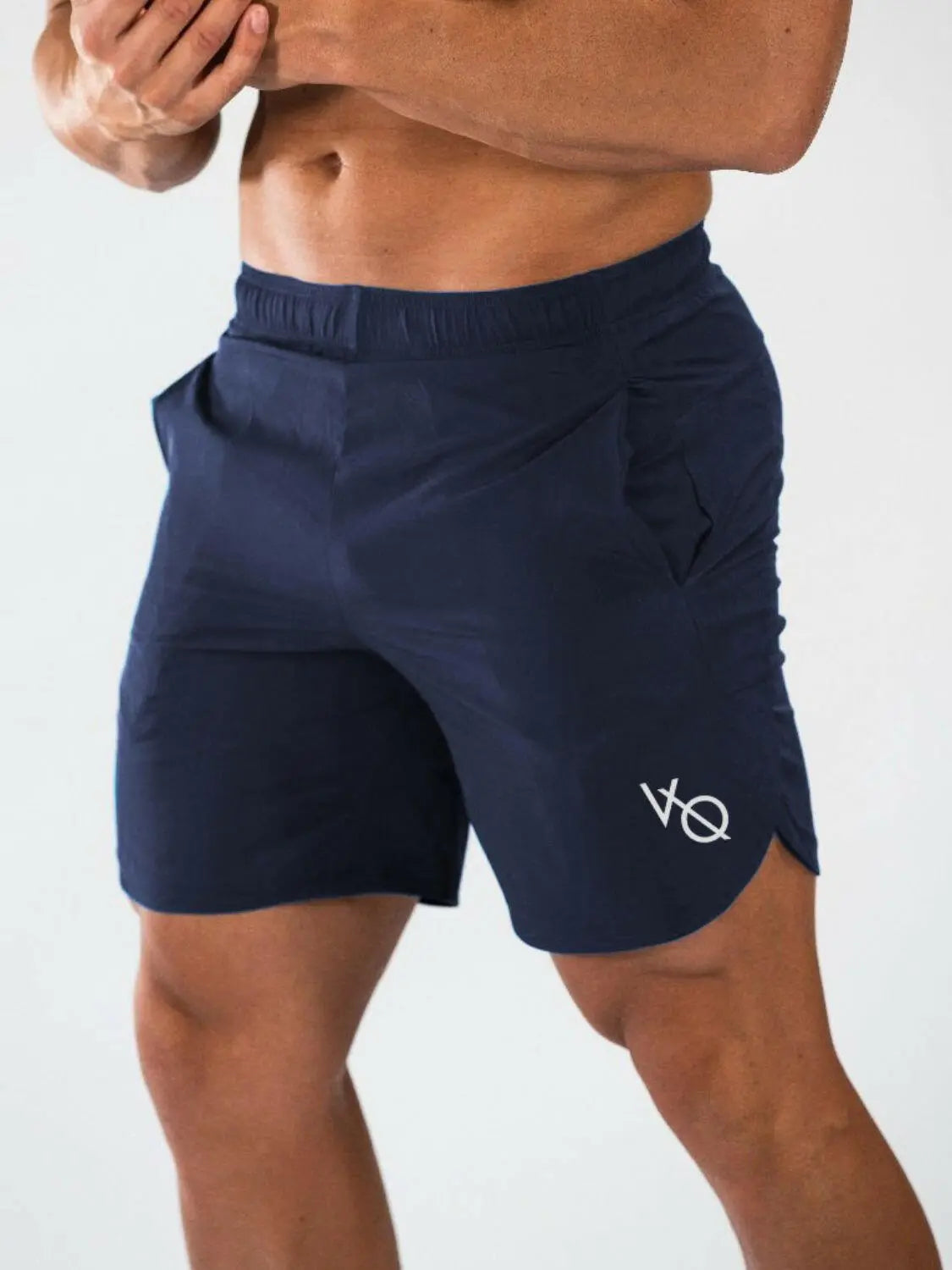 Men's Elastic Waist Active Shorts.