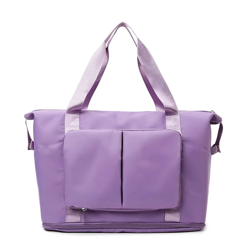 Oxford Cloth Multi Pocket Travel Bag - Premium travel-bag from Trendsi - Just $39.99! Shop now at Handbags Specialist Headquarter