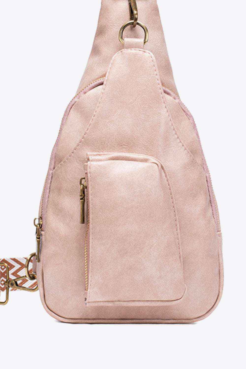 All The Feels PU Leather Sling Bag - Premium Crossbody Bag from Trendsi - Just $38.99! Shop now at Handbags Specialist Headquarter