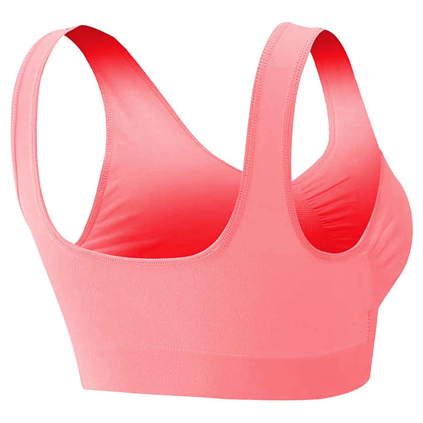 3 Pack Sport Bras For Women Seamless Wire free Bra Light Support Tank Tops For Fitness Workout Sports Yoga Sleep Wearing - Premium Tops from Doba - Just $32.50! Shop now at Handbags Specialist Headquarter