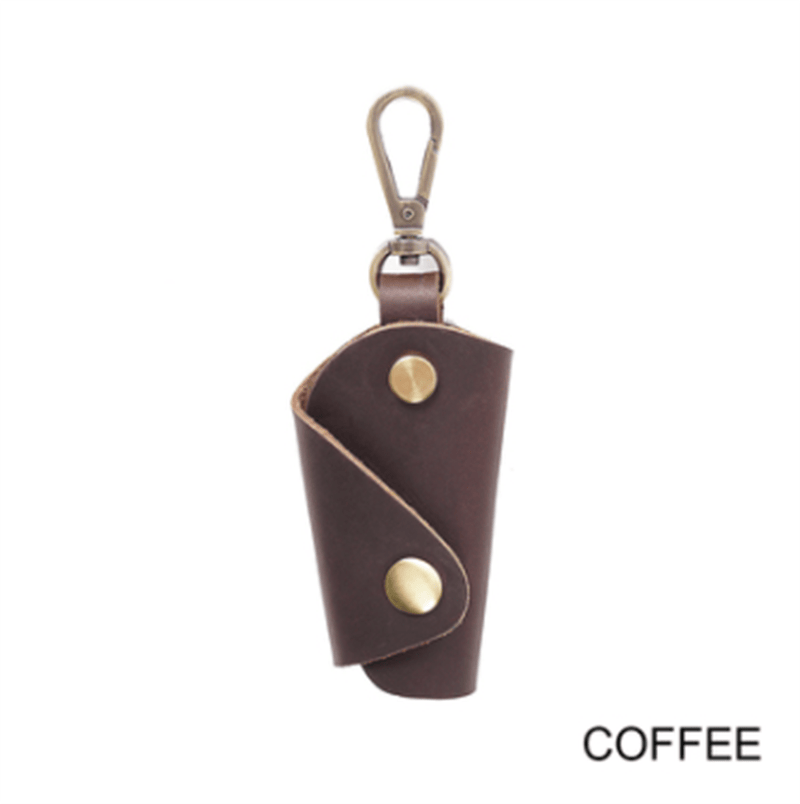 Top Layer Cowhide Small Household Men's Keychain - Premium Key chain from Doba - Just $24! Shop now at Handbags Specialist Headquarter
