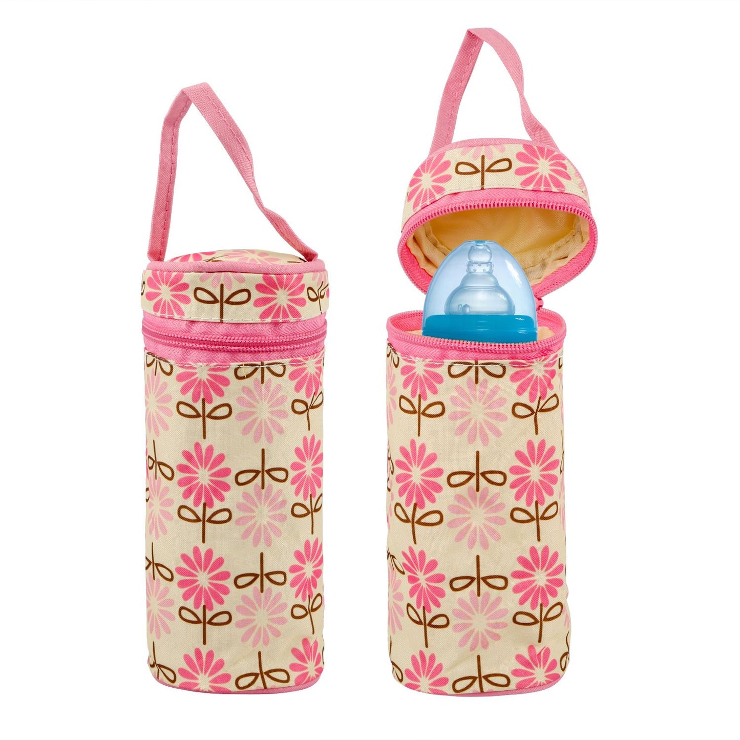 5PCS Baby Nappy Diaper Bags Set Mummy Diaper Shoulder Bags w/ Nappy Changing Pad Insulated Pockets Travel Tote Bags - Premium Tote Bags from Doba - Just $70.62! Shop now at Handbags Specialist Headquarter