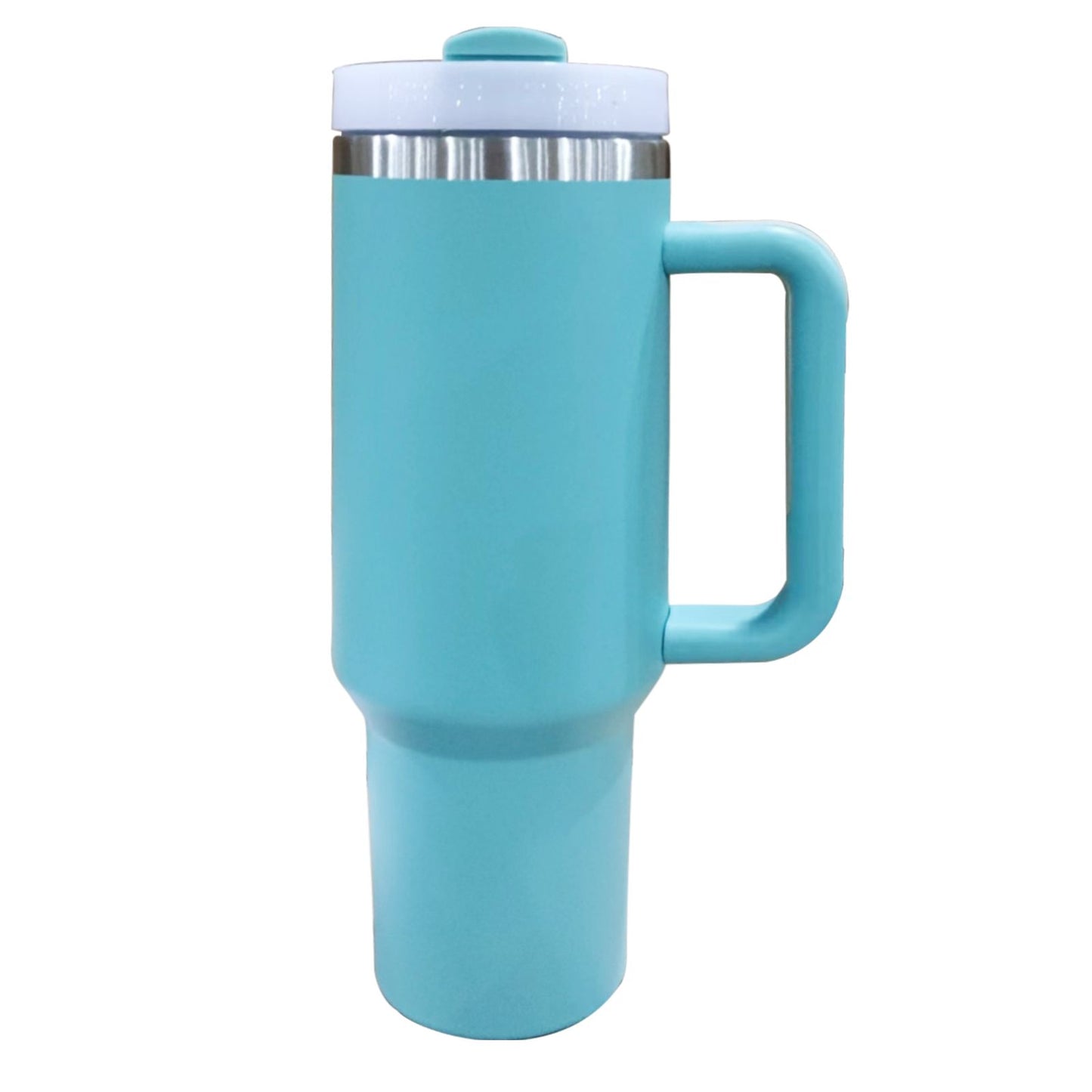 40oz V2 large capacity tumbler, With Handle And Straw Lid, Insulated Reusable Stainless Steel Water Bottles Travel Mug Coffee Cup car cup water cup For Men Women Outdoor Camping Driving, gift - Premium Water Bottles from Doba - Just $31.60! Shop now at Handbags Specialist Headquarter