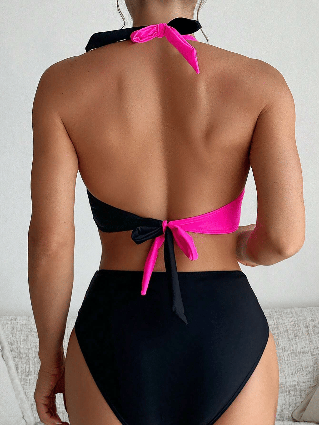 Women's two-piece multi color quick drying fashionable bikini swimsuit - Premium Swimsuit Set from Doba - Just $29.48! Shop now at Handbags Specialist Headquarter
