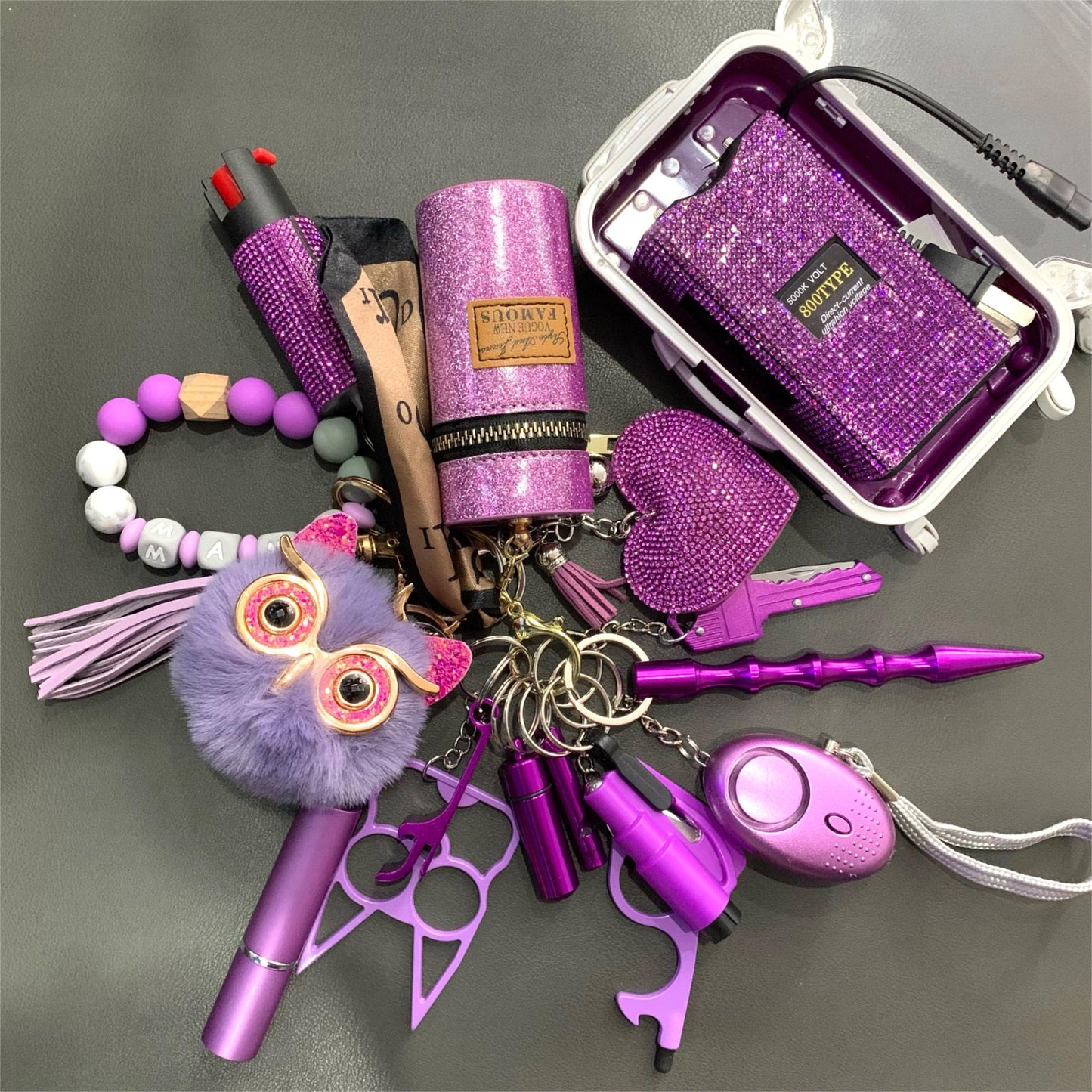 16PCS Keychain Set Offline Packing Do As The Picture Shows - Premium Key chain from Doba - Just $120.30! Shop now at Handbags Specialist Headquarter