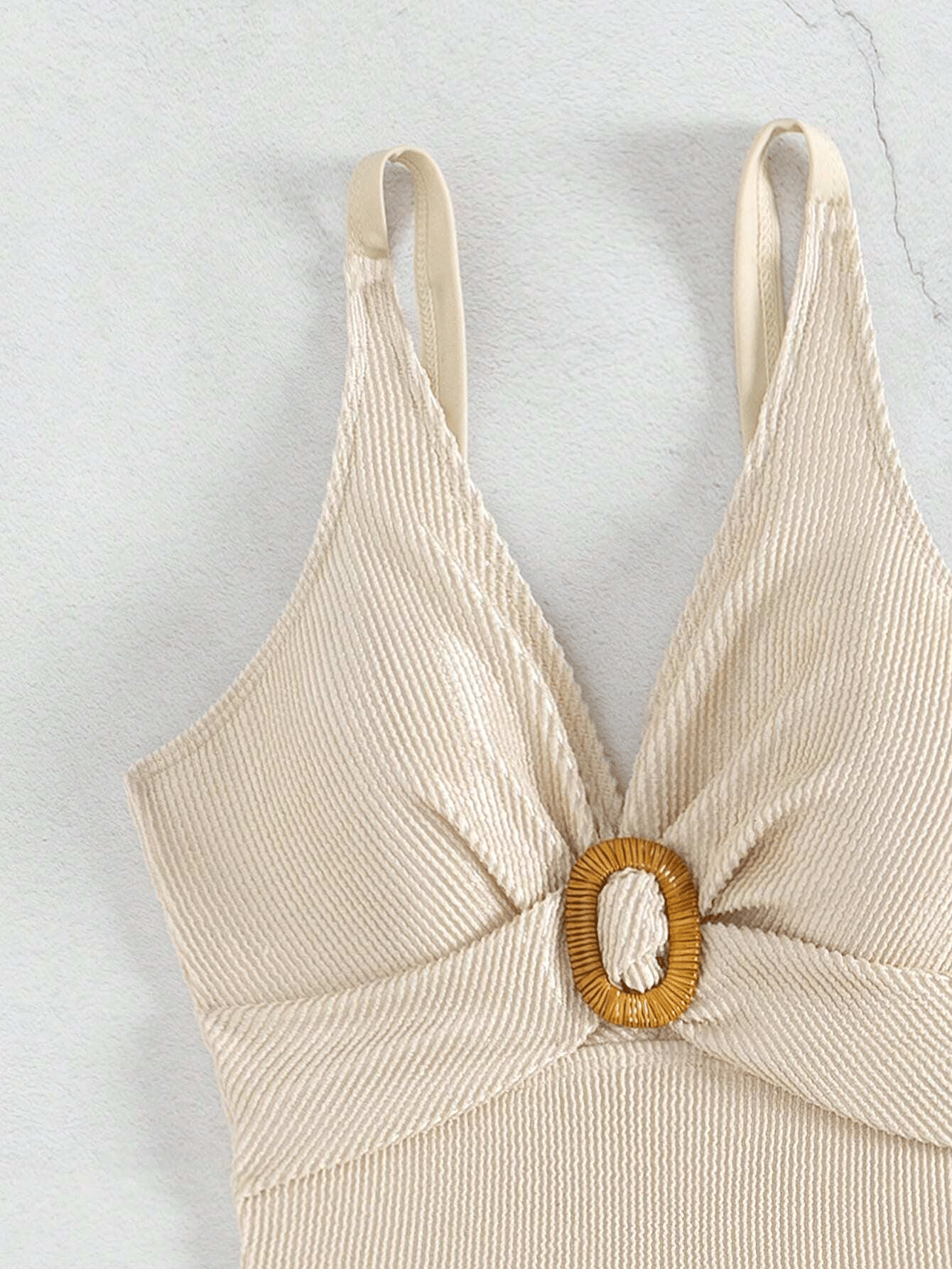 New sexy one-piece women's swimsuit covers the belly and makes you look slimmer, with a V-neck that exudes a sense of luxury - Premium Swimsuit Set from Doba - Just $30.23! Shop now at Handbags Specialist Headquarter