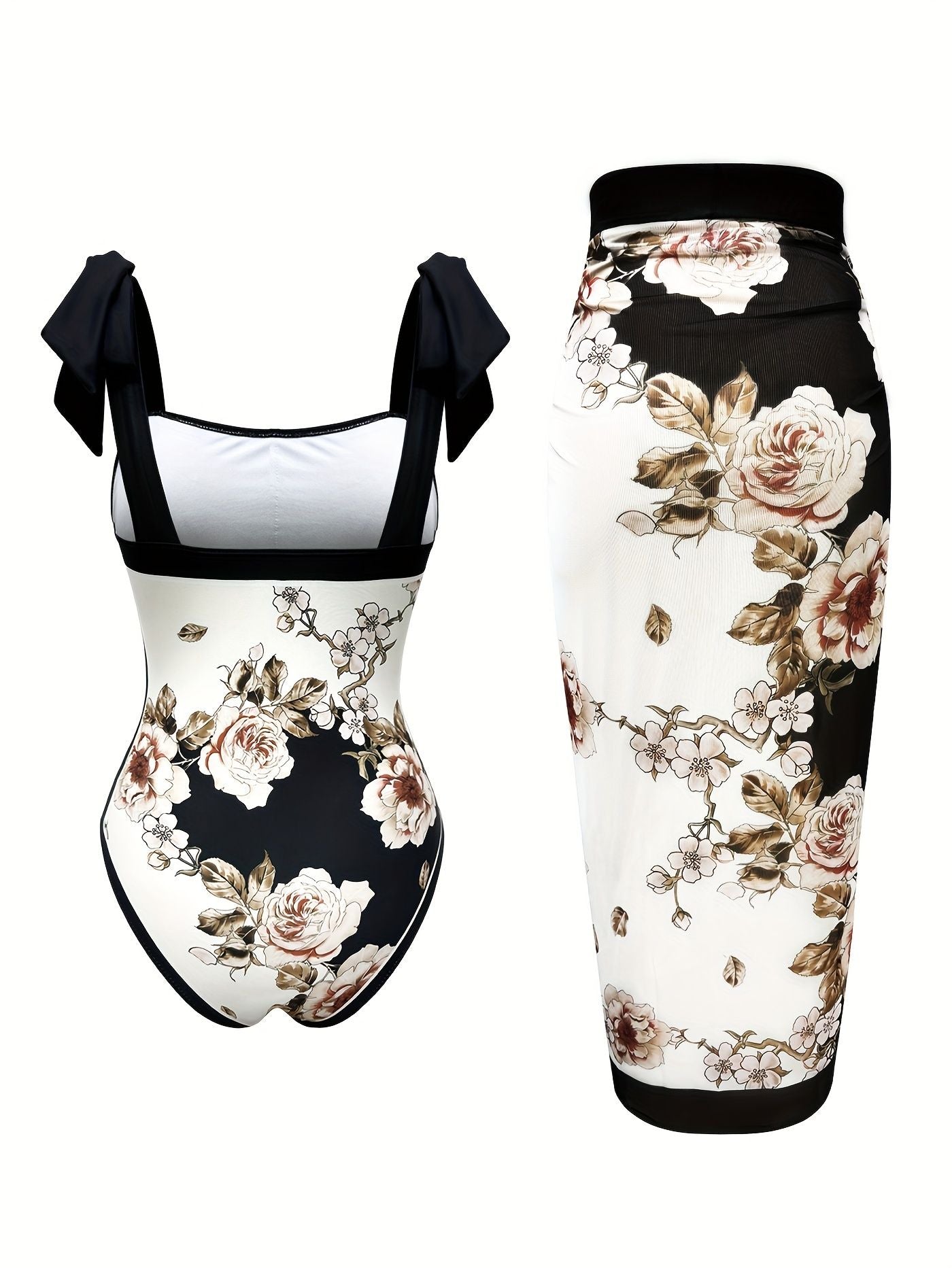 New women's split quick drying sun protection swimsuit can be worn when soaking in hot springs - Premium Swimsuit Set from Doba - Just $35.55! Shop now at Handbags Specialist Headquarter
