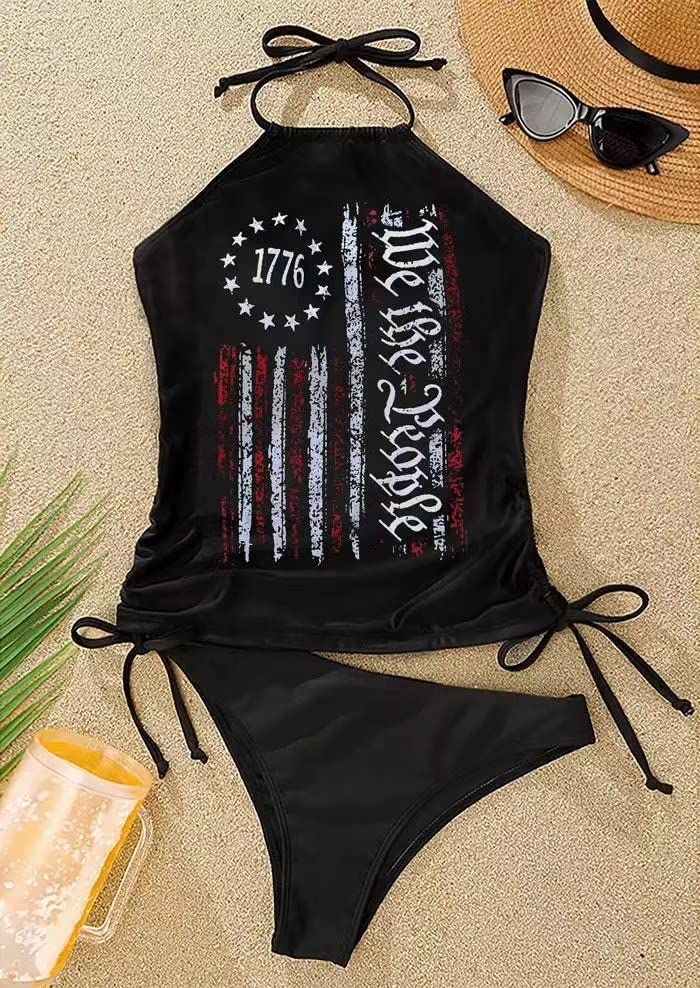 Women's two-piece tankini swimsuits cover the belly and show off their slimness - Premium Swimsuit Set from Doba - Just $32.13! Shop now at Handbags Specialist Headquarter