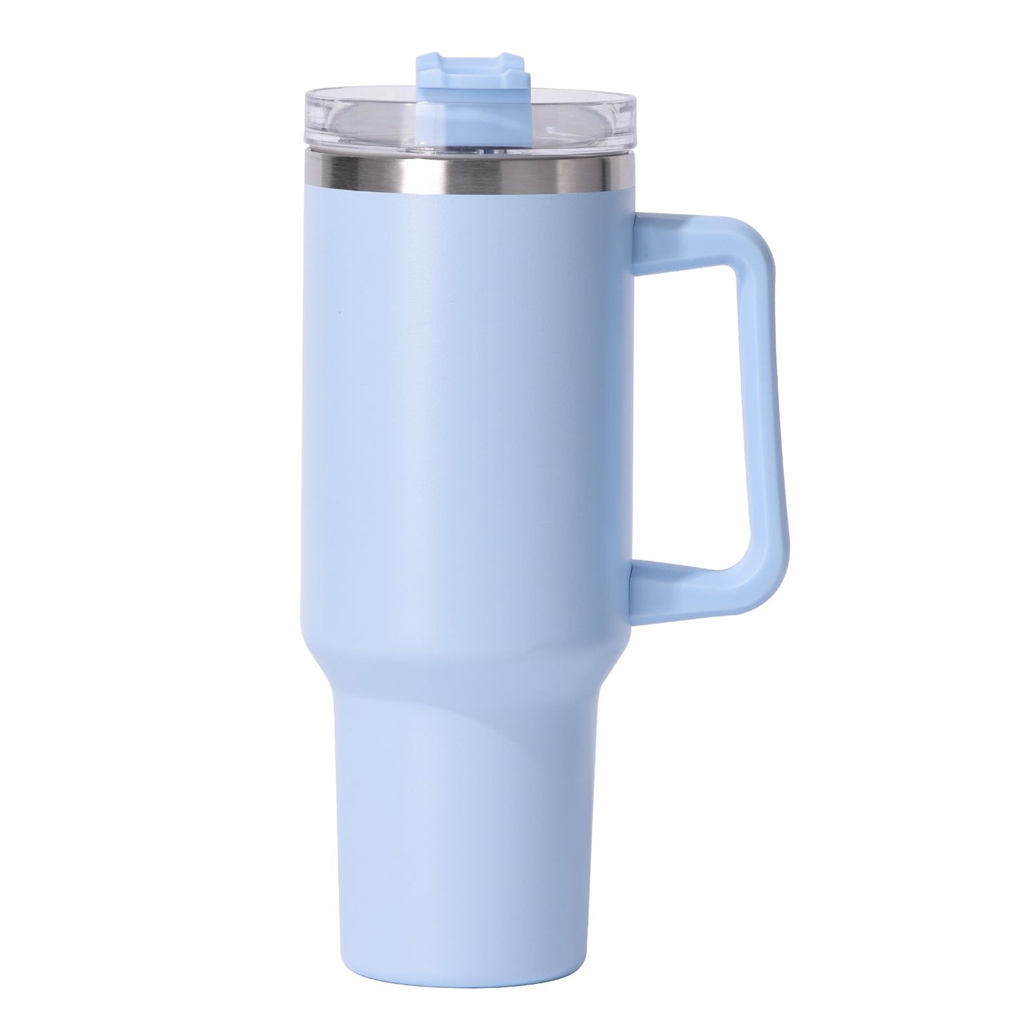 40oz large capacity tumbler, With Handle And Straw Lid, Insulated Reusable Stainless Steel Water Bottles Travel Mug Coffee Cup car cup water cup For Men Women Outdoor Camping Driving, gift - Premium Water Bottles from Doba - Just $31.60! Shop now at Handbags Specialist Headquarter