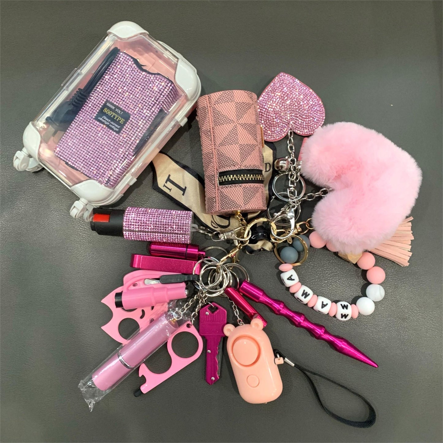 16PCS Keychain Set Offline Packing Do As The Picture Shows - Premium Key chain from Doba - Just $120.30! Shop now at Handbags Specialist Headquarter