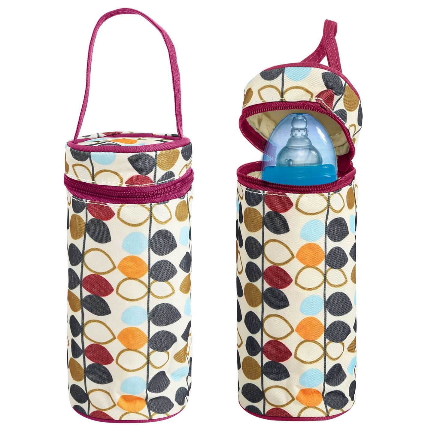 5PCS Baby Nappy Diaper Bags Set Mummy Diaper Shoulder Bags w/ Nappy Changing Pad Insulated Pockets Travel Tote Bags - Premium Tote Bags from Doba - Just $70.62! Shop now at Handbags Specialist Headquarter