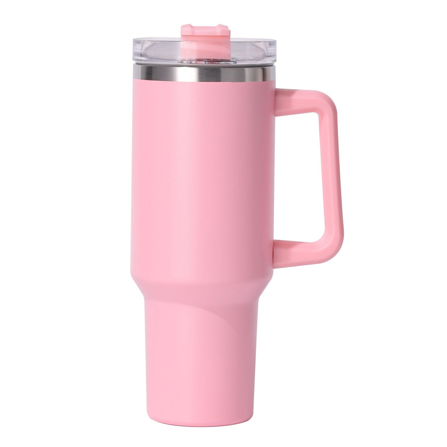 40oz large capacity tumbler, With Handle And Straw Lid, Insulated Reusable Stainless Steel Water Bottles Travel Mug Coffee Cup car cup water cup For Men Women Outdoor Camping Driving, gift - Premium Water Bottles from Doba - Just $31.60! Shop now at Handbags Specialist Headquarter