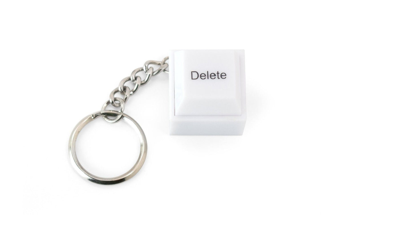 Premium Delete Key Keychain with Illumination and High Quality - Premium Key chain from Doba - Just $23.98! Shop now at Handbags Specialist Headquarter