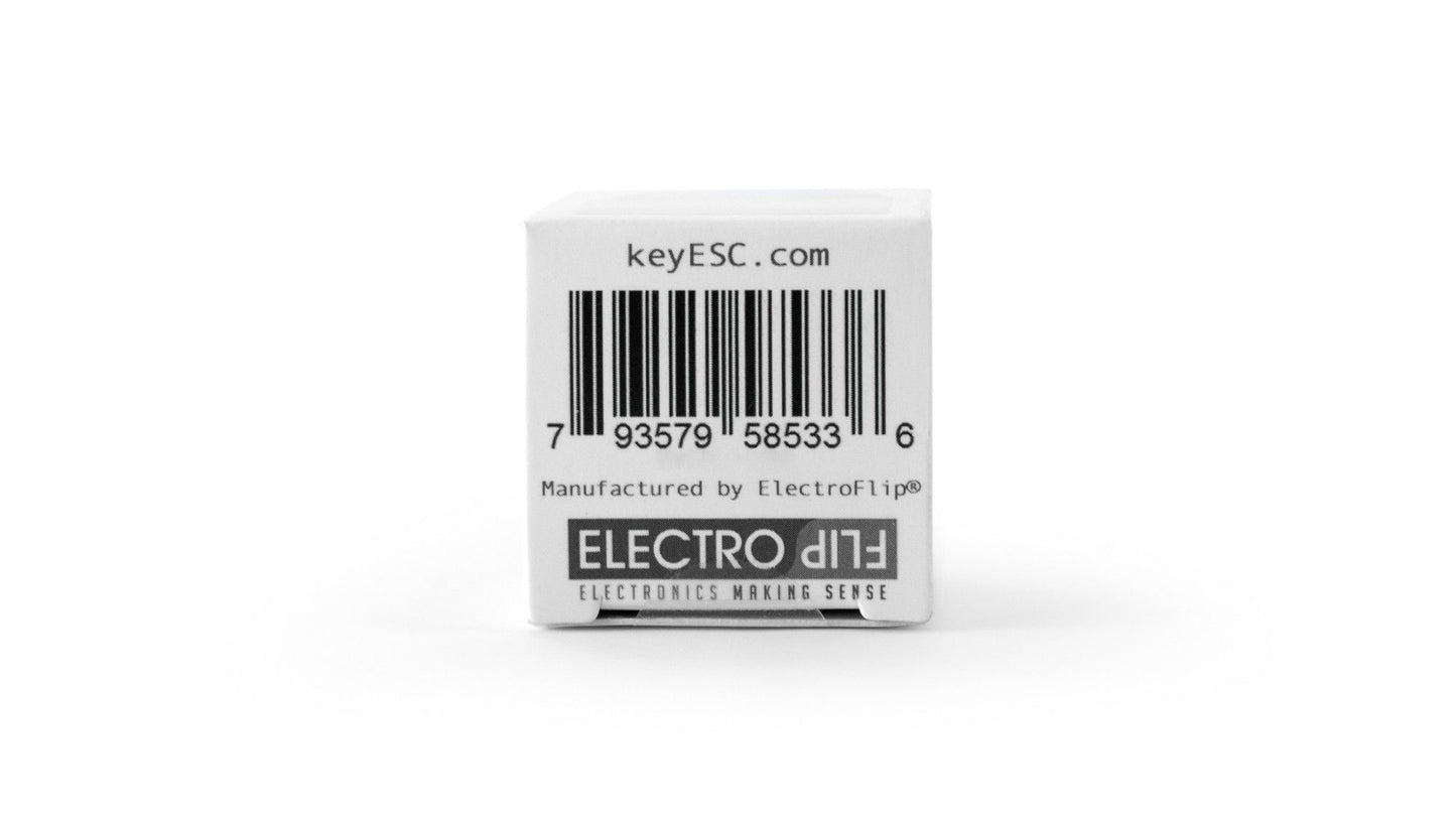Esc Keyboard Button with Super Bright White LED Keychain Fidget Button - Premium Key chain from Doba - Just $21.58! Shop now at Handbags Specialist Headquarter