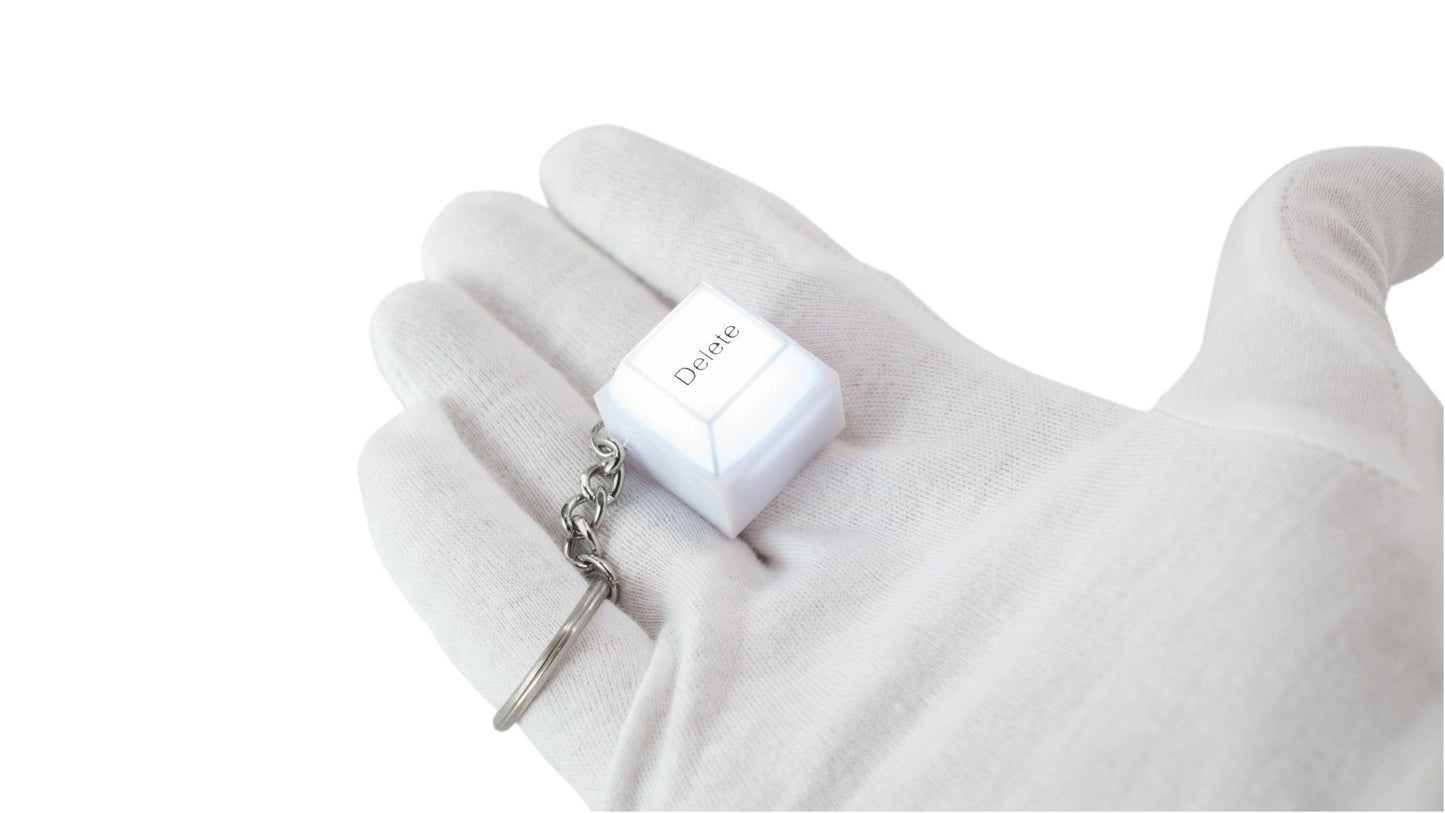 Delete Keyboard Keychain for Stylish Simplicity & Quality Within Reach - Premium Key chain from Doba - Just $23.40! Shop now at Handbags Specialist Headquarter