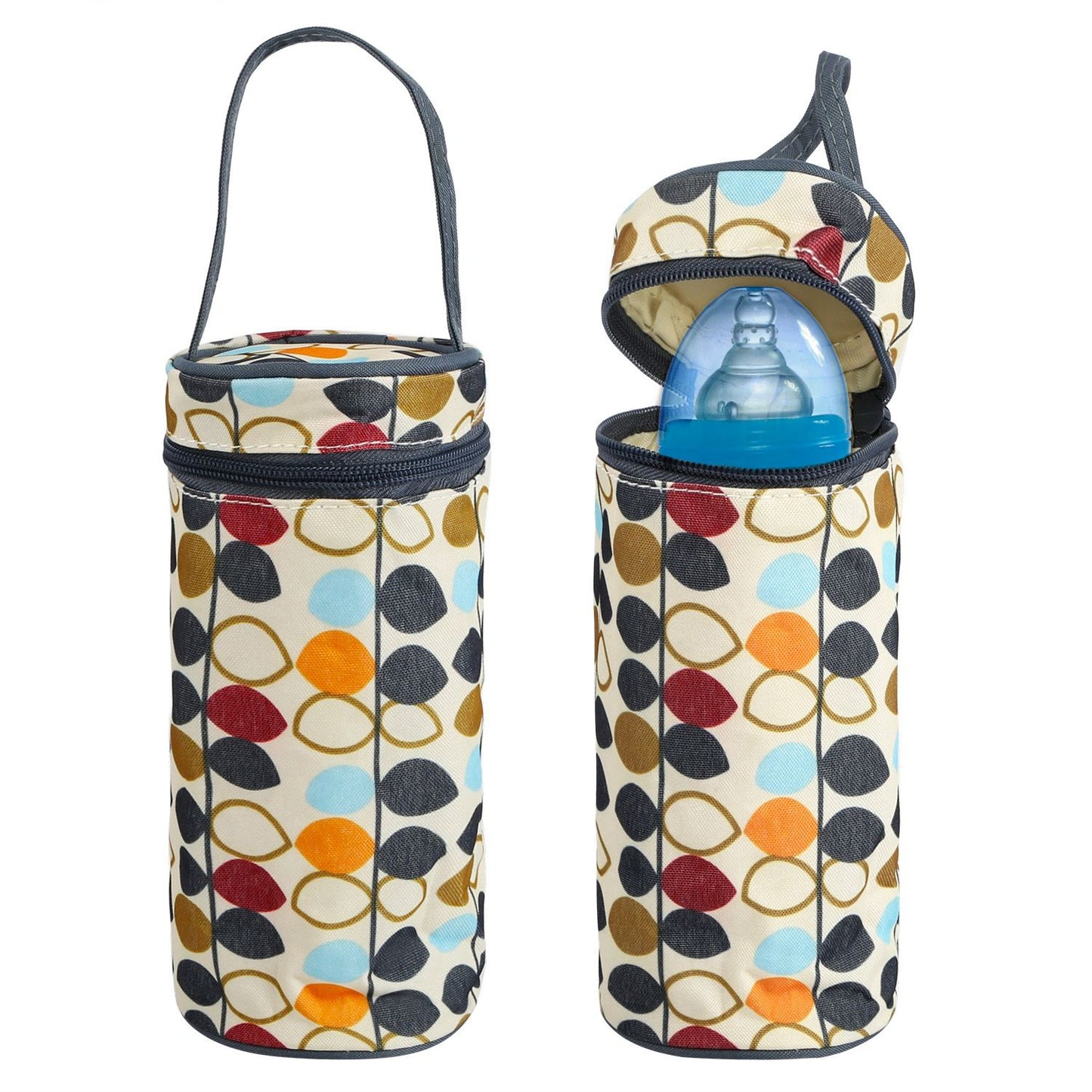 5PCS Baby Nappy Diaper Bags Set Mummy Diaper Shoulder Bags w/ Nappy Changing Pad Insulated Pockets Travel Tote Bags - Premium Tote Bags from Doba - Just $70.62! Shop now at Handbags Specialist Headquarter