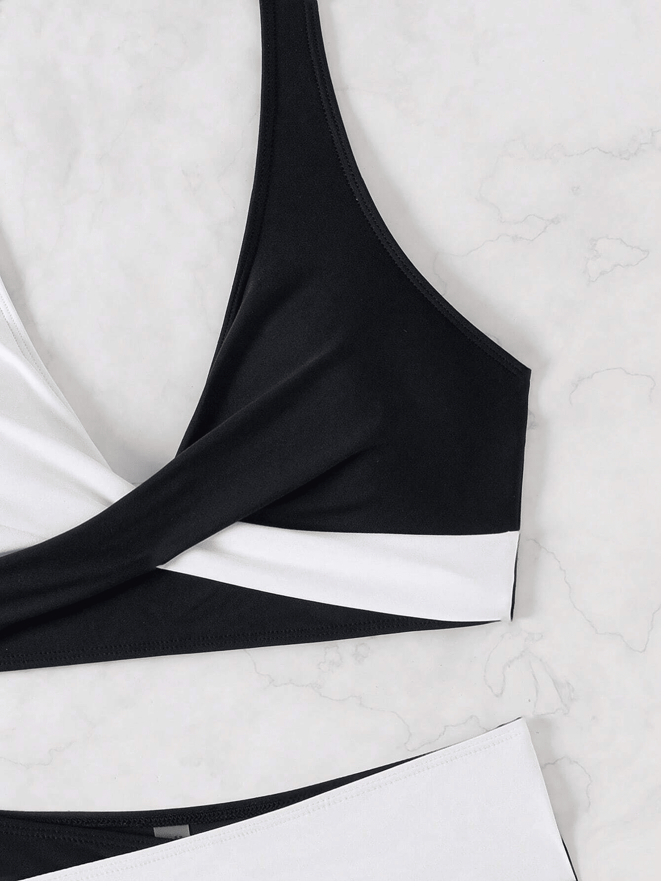 Women's two-piece multi color quick drying fashionable bikini swimsuit - Premium Swimsuit Set from Doba - Just $29.48! Shop now at Handbags Specialist Headquarter