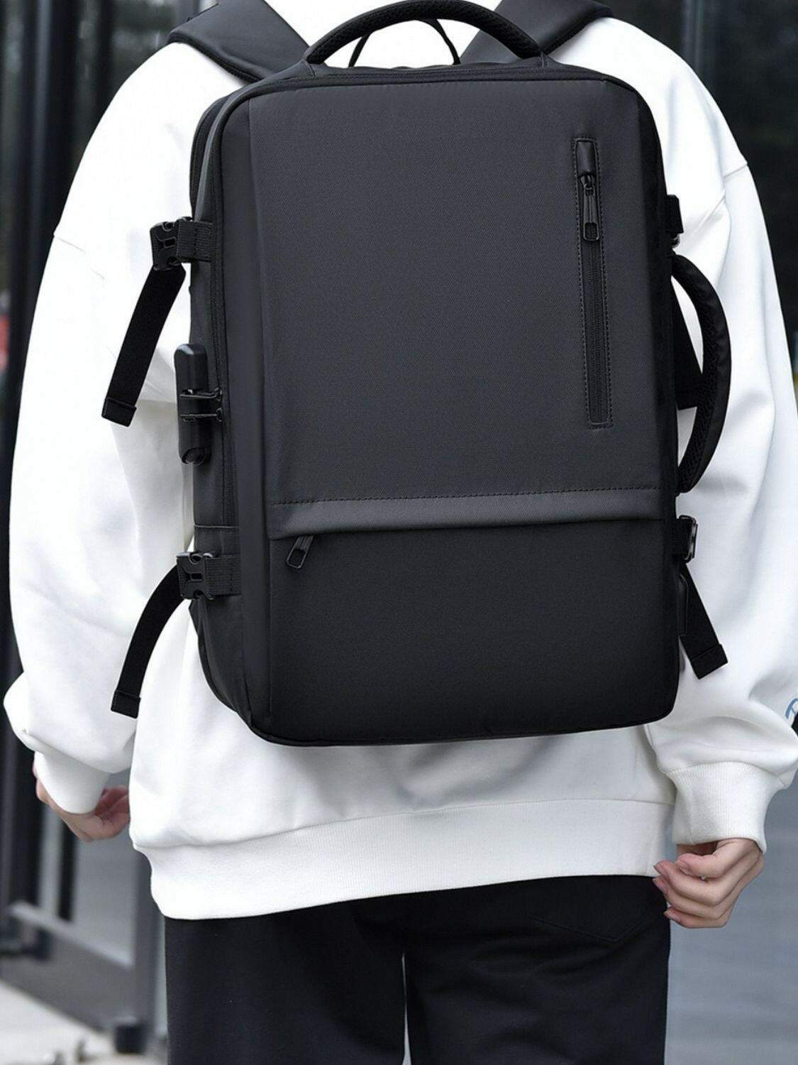 Multi-Pockets Adjustable Straps Backpack Bag.
