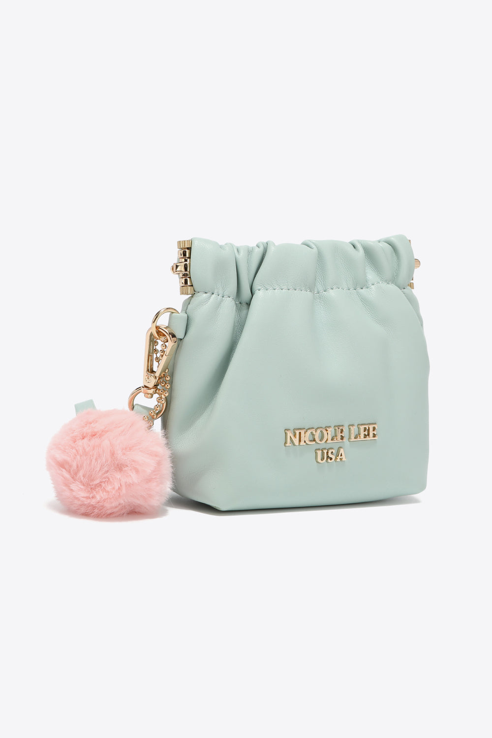 Nicole Lee USA Faux Leather Pouch - Premium Handbags from Trendsi - Just $22.99! Shop now at Handbags Specialist Headquarter
